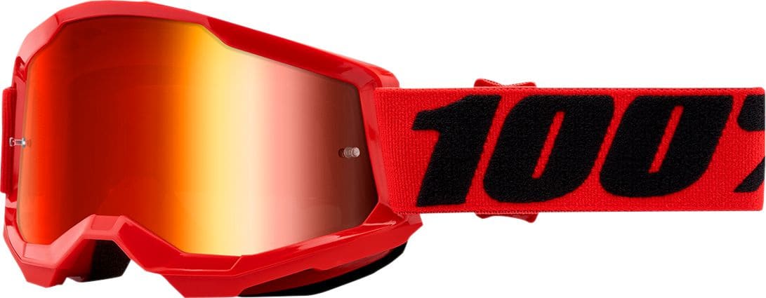 HDP26012959 Maschera cross 100% Strata 2 bambini rosso specchio blu