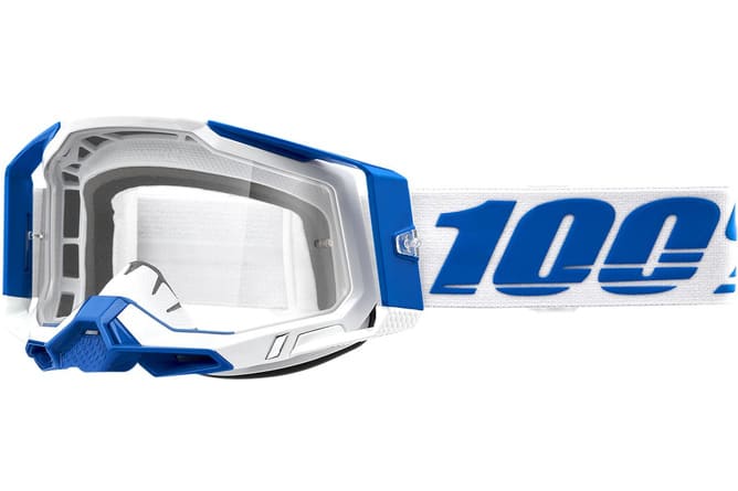 HDP26013073 100% Racecraft 2 ISOLA Cross Mask Clear