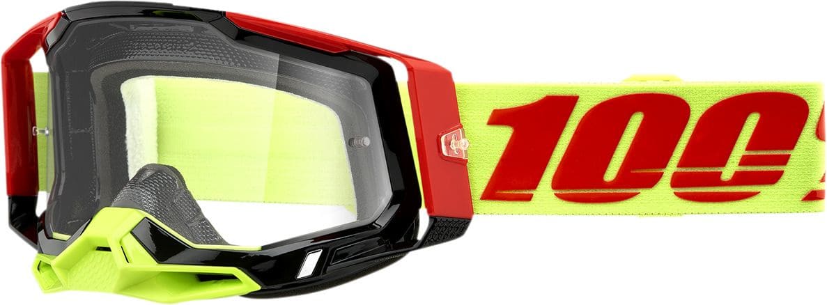 HDP26013074 Maschera cross 100% Racecraft 2 WIZ trasparente