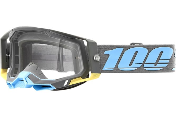 HDP26013077 Maschera cross 100% Racecraft 2 TRINIDAD trasparente