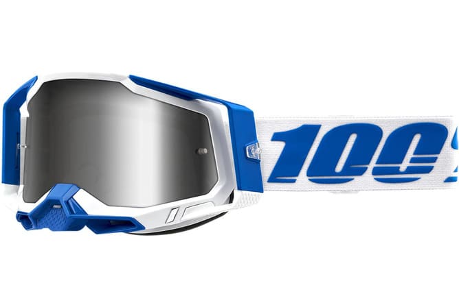 HDP26013082 Maschera cross 100% Racecraft 2 ISOLA argento