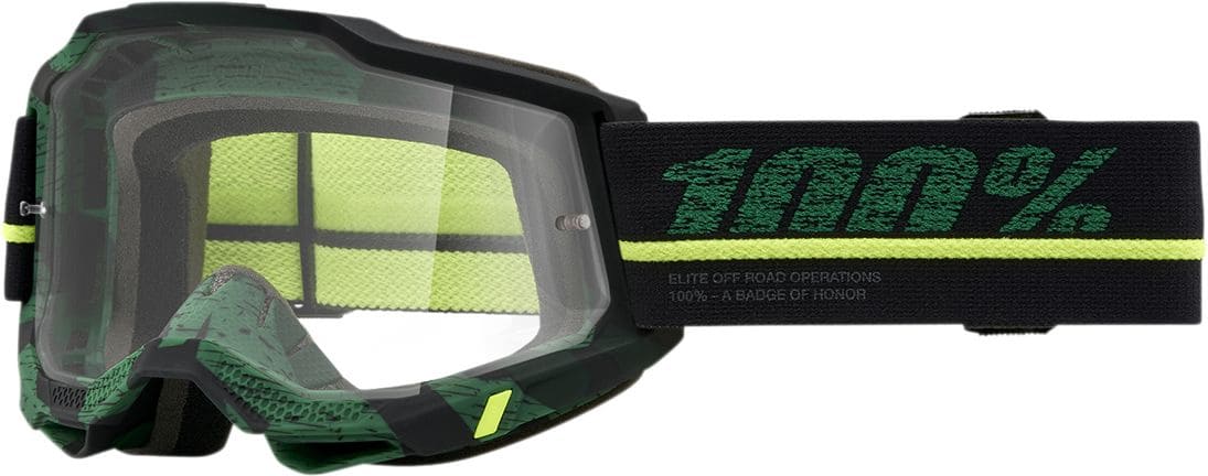 HDP26013093 Maschera cross 100% Accuri 2 OVERLORD trasparente