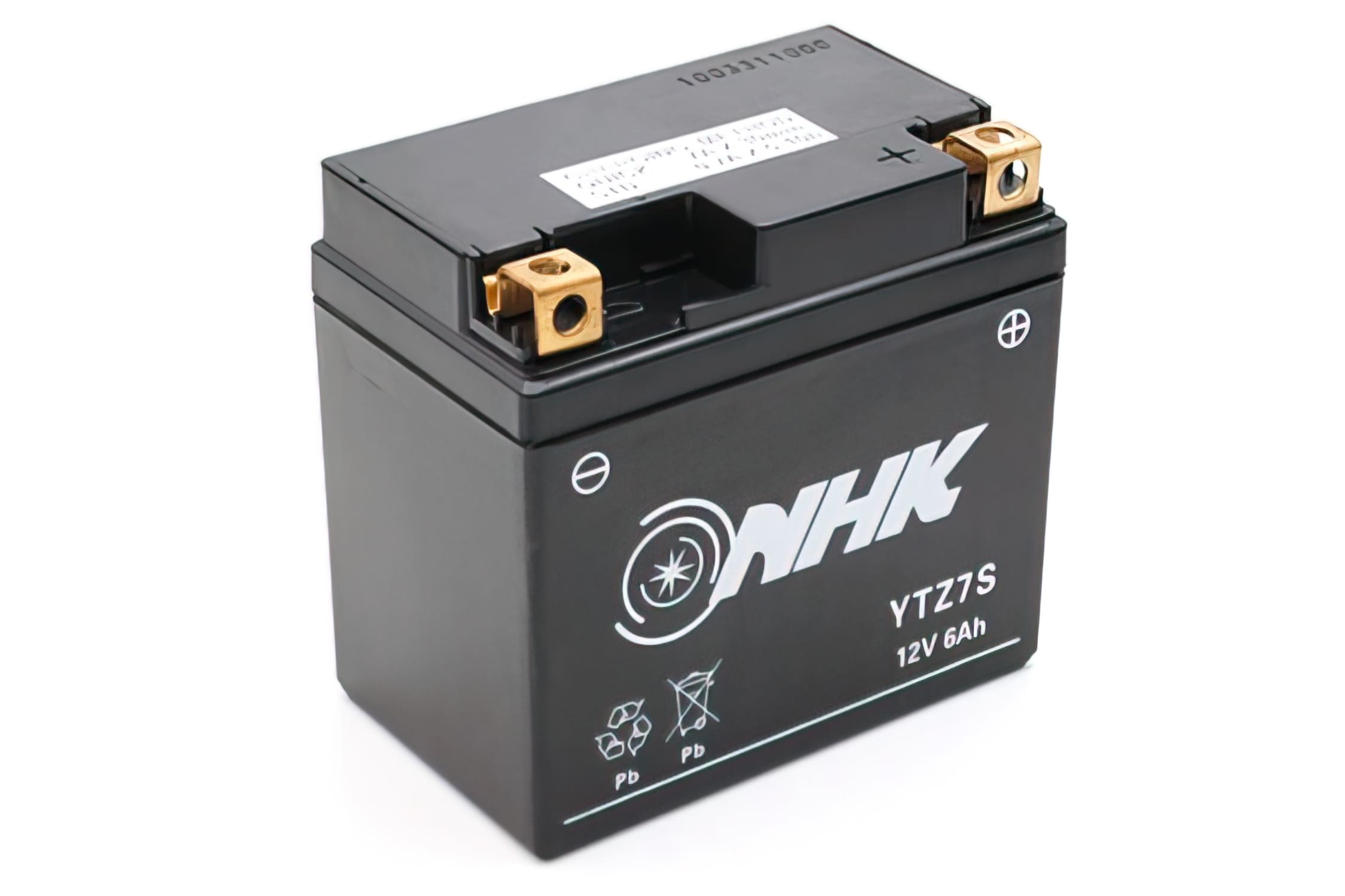 NHK15623 NHK Battery 12V / 6 Ah YTZ7S Gel Maintenance Free - Ready to Install