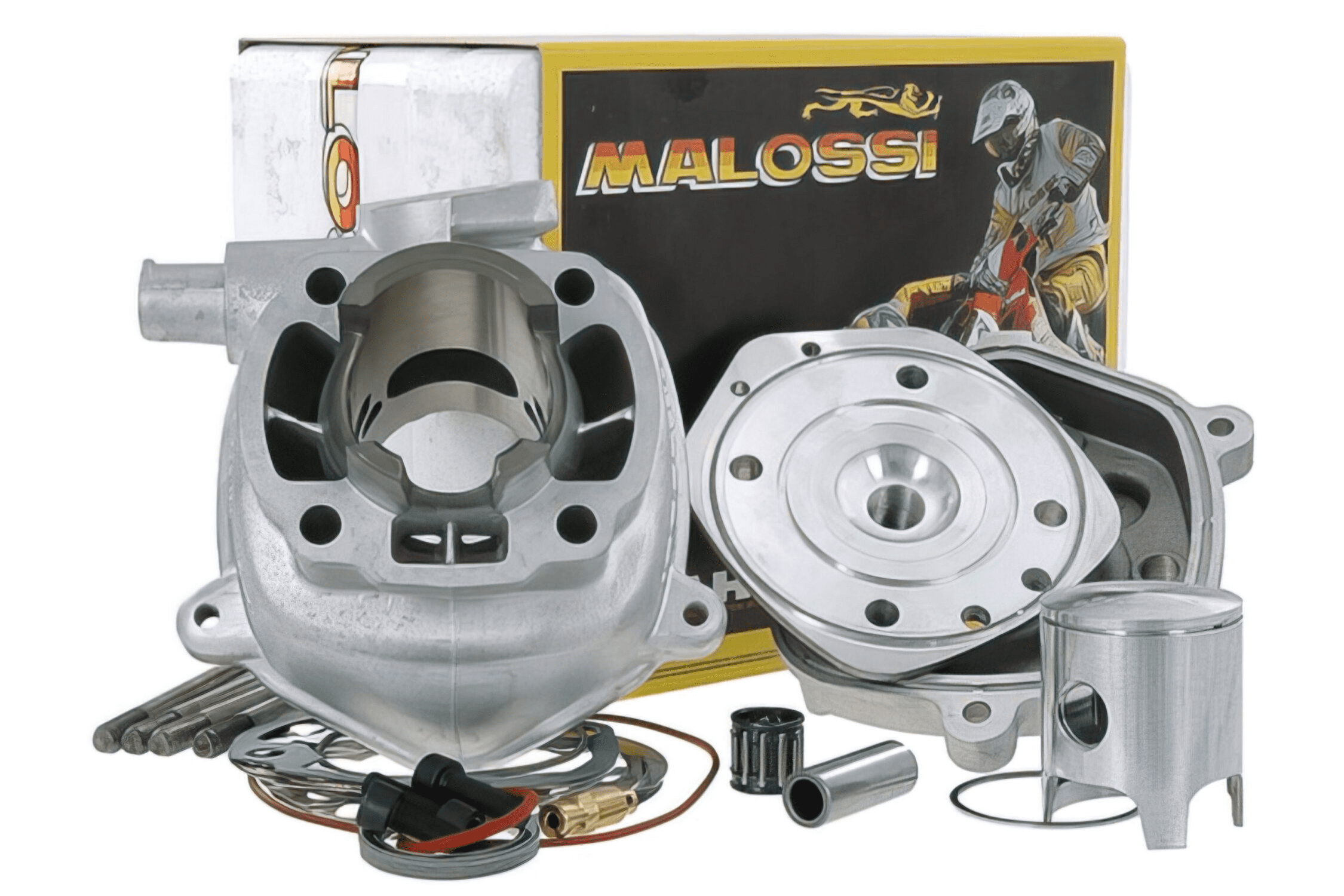 3111511 Malossi cylinder kit d.40 in aluminium h2o detachable head for Yamaha Aerox 50 2t lc euro 2