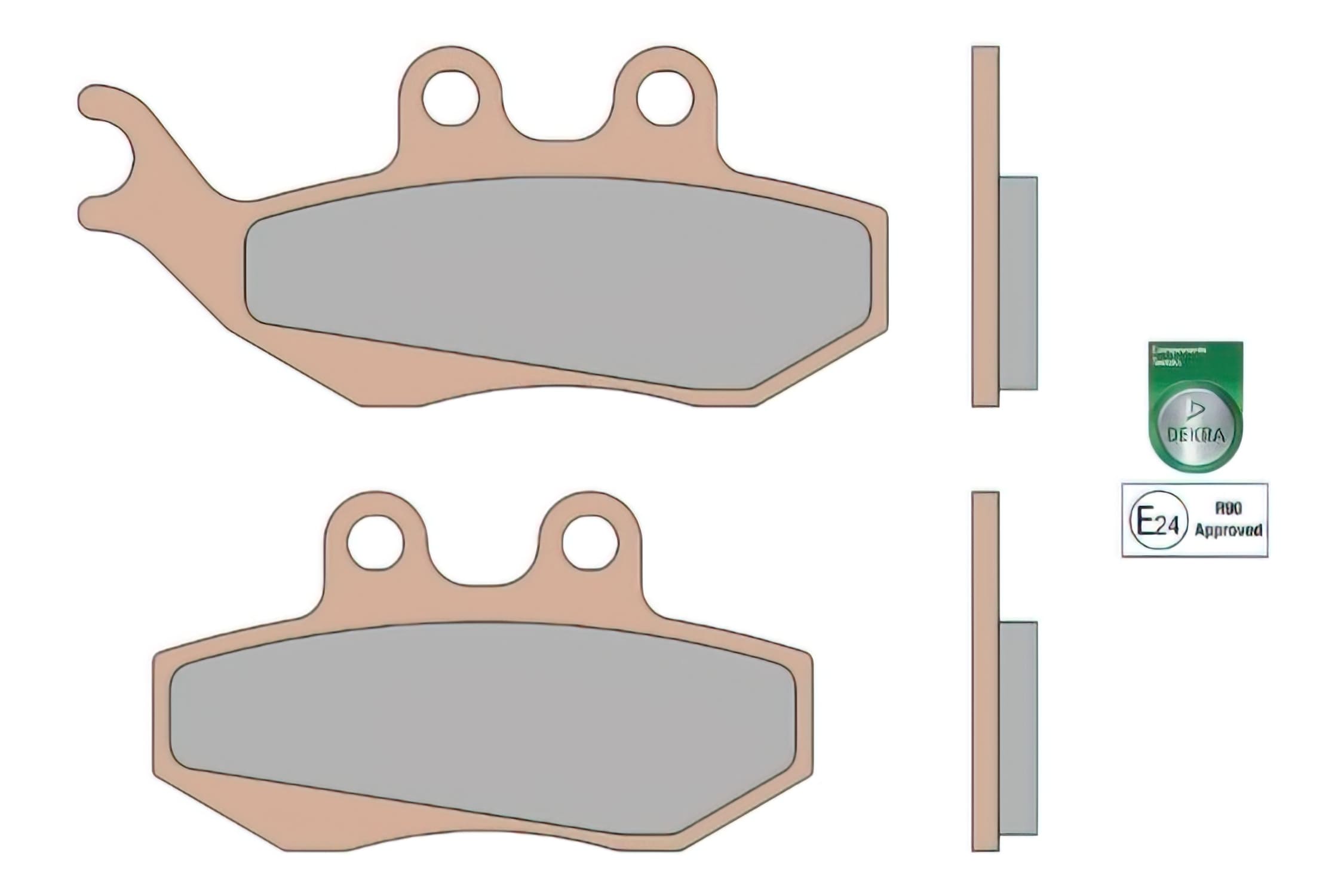 M6215011 Pastiglie freno Malossi MHR Synt Piaggio (Grimeca)