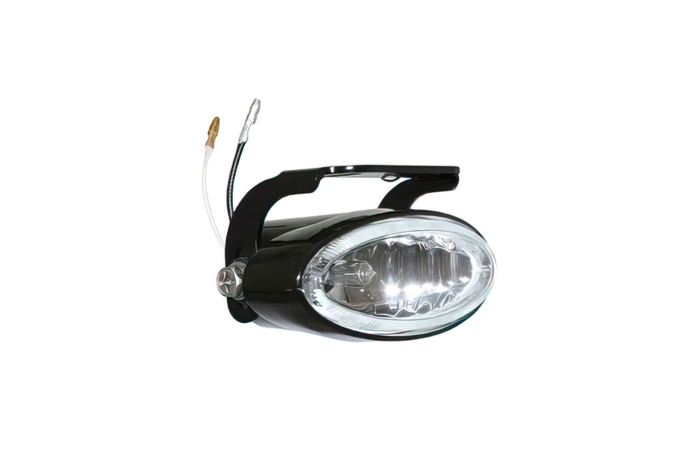 EKP-136165 Universal headlight with H3 bulb 12V - 55W black CE approved