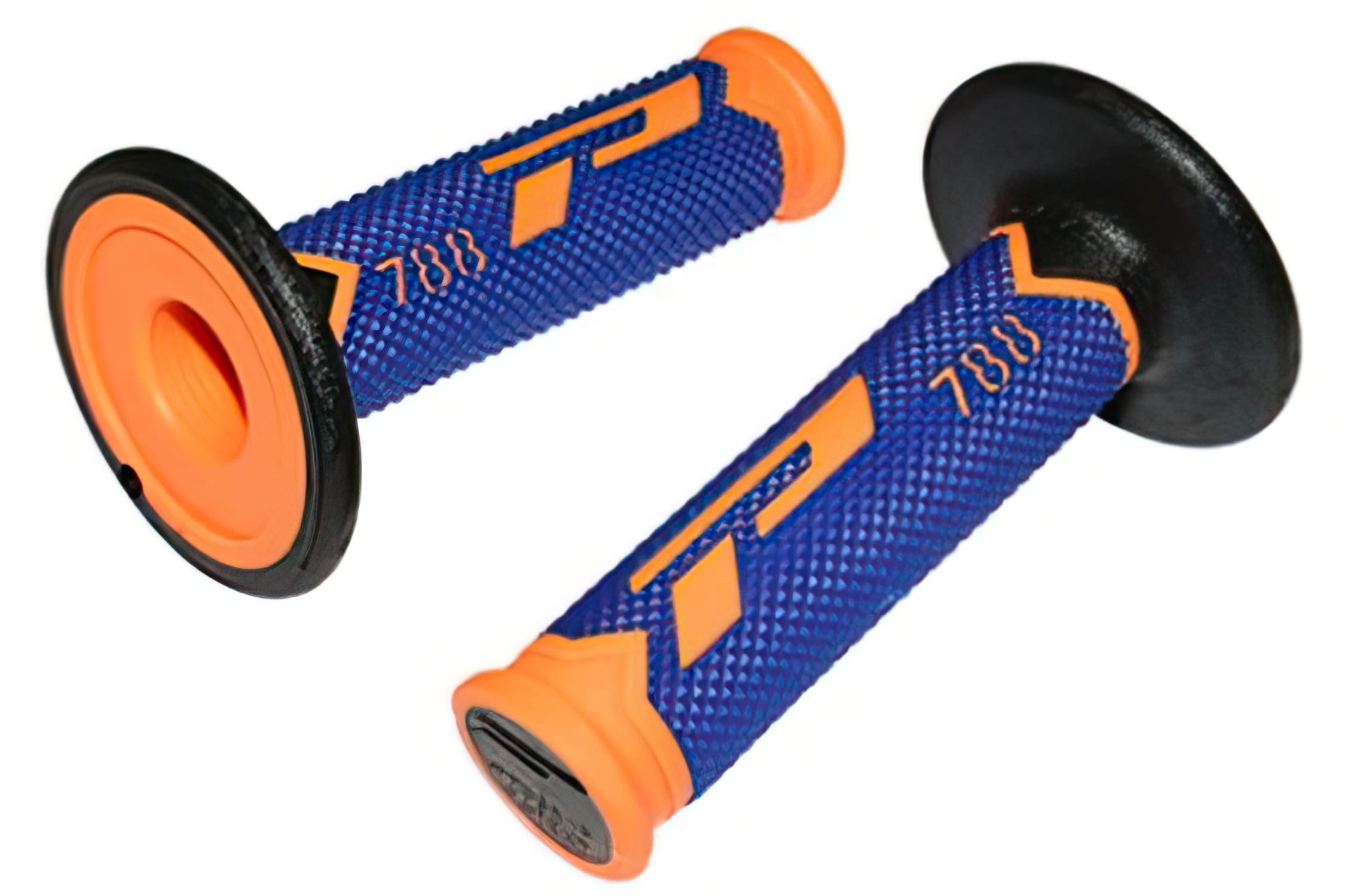 PG788-19 ProGrip 788 triple density neon orange / black / blue grips