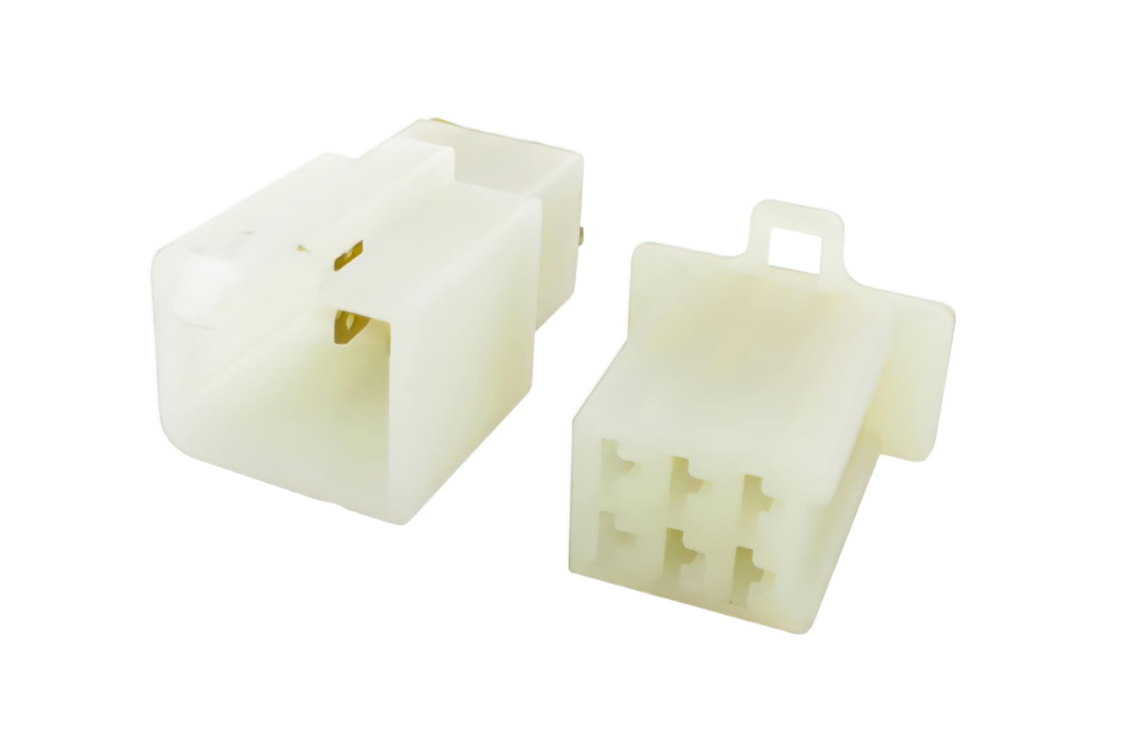 MF01.127 Pair of Male + Female Connectors, 6 Pins, Universal