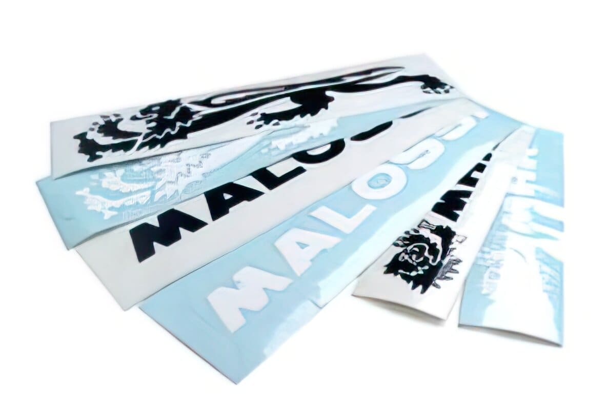 M339774 Malossi white MHR sticker 17 cm