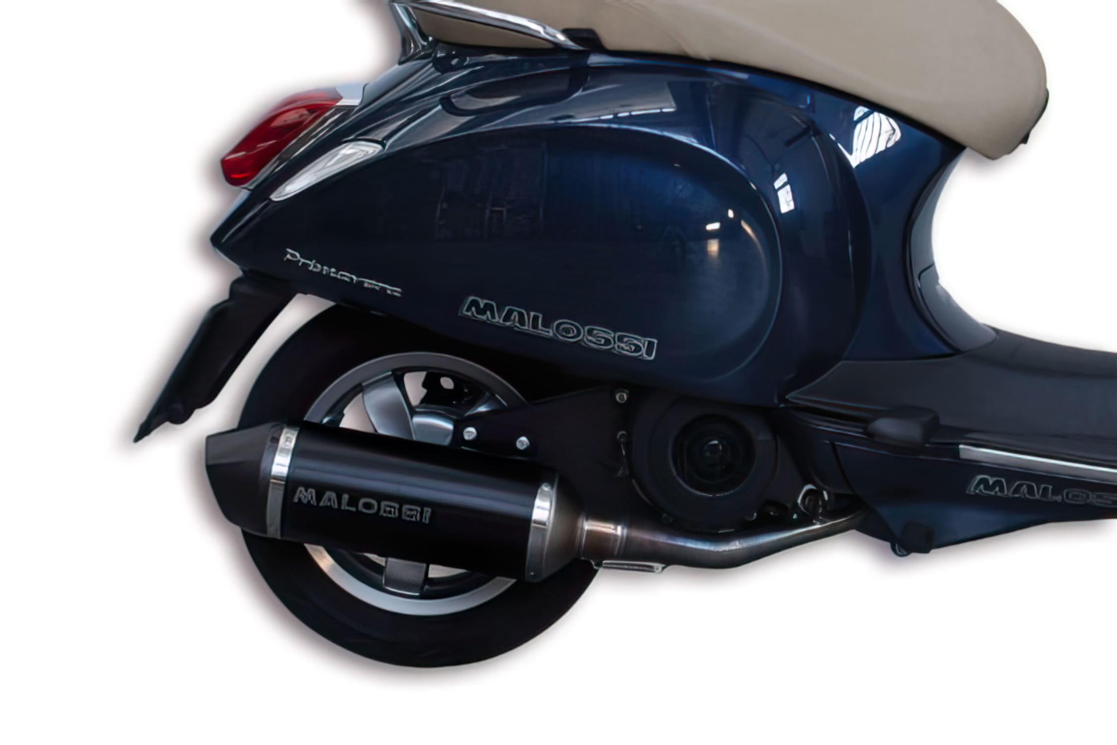 M3216551 Malossi RX Black Exhaust Vespa Primavera 3V ie 125 - 150cc