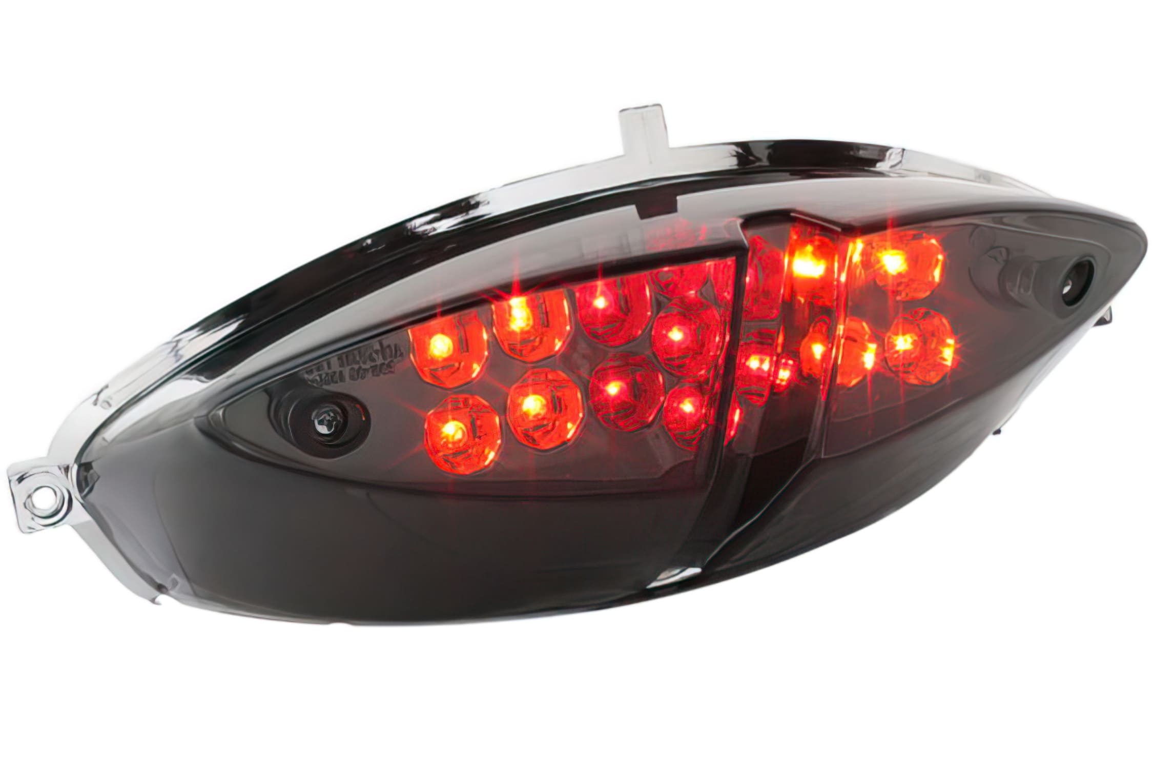 STR-656.02/CE Lexus Black LED Taillight, Peugeot Speedfight II CE Approved