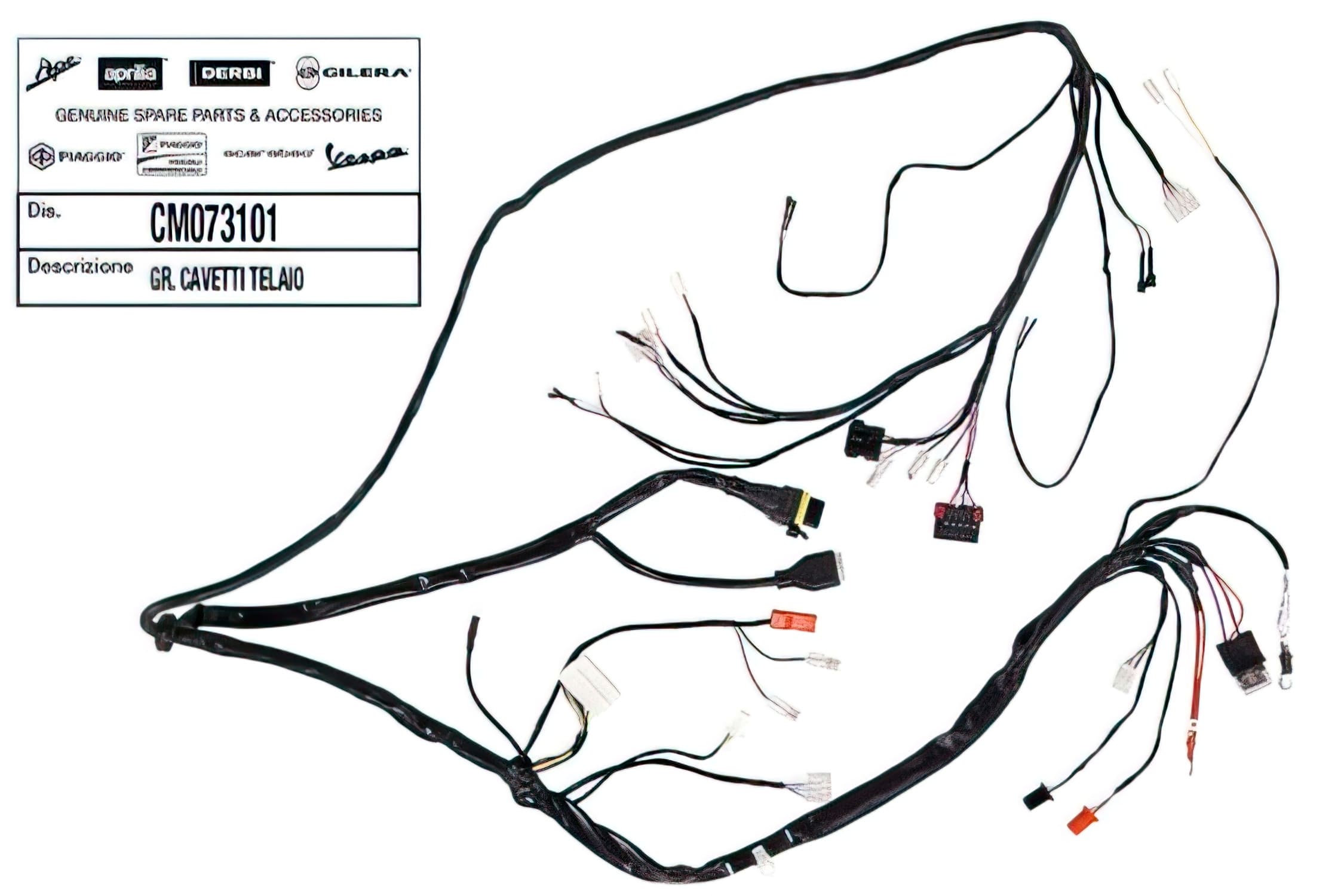 OE-PIACM073101 Cablaggio - ricambio originale Piaggio Zip SP AC dopo il 2009