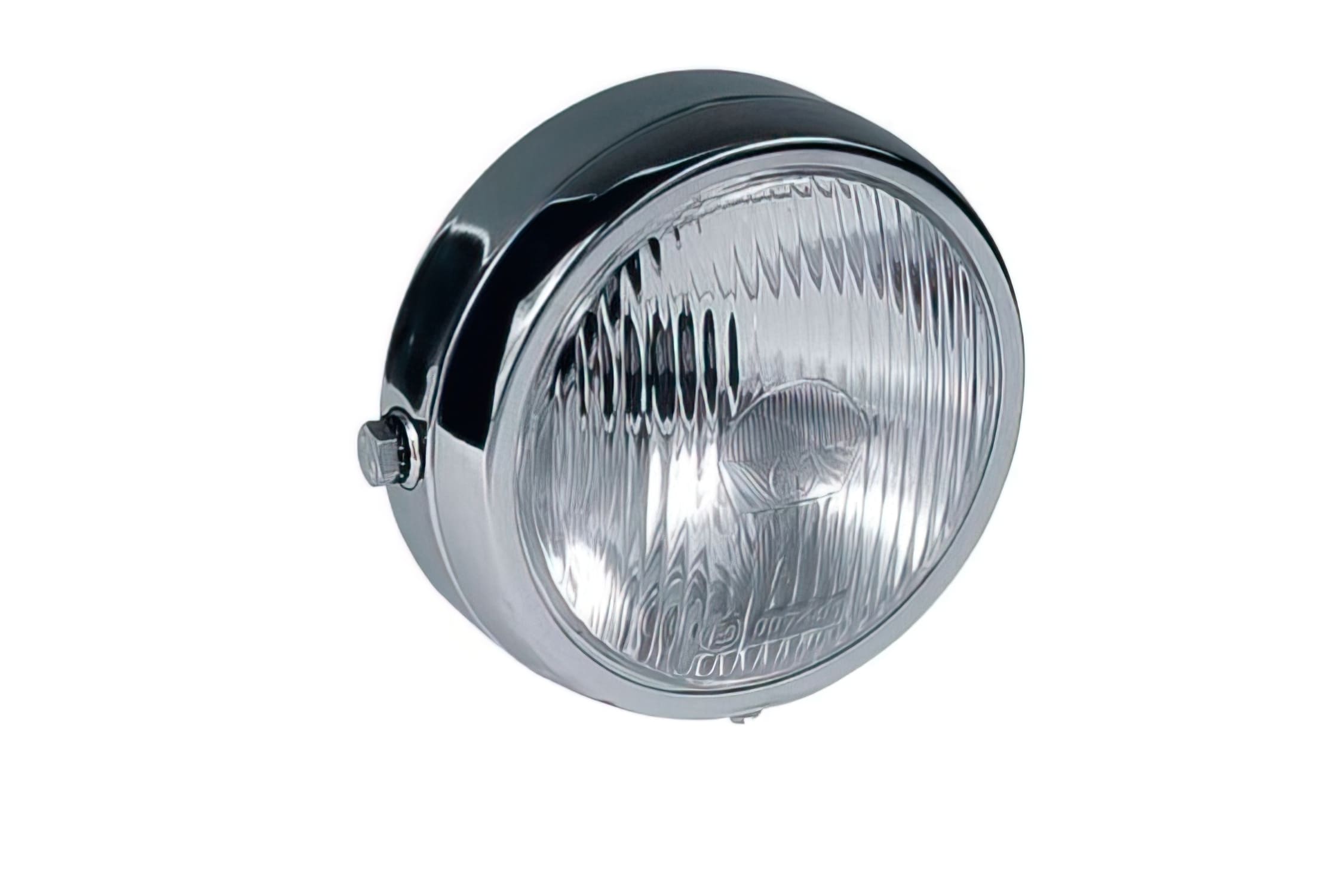 CGN2669 Tun'R Headlight, Round, Chrome - Universal (Moped)