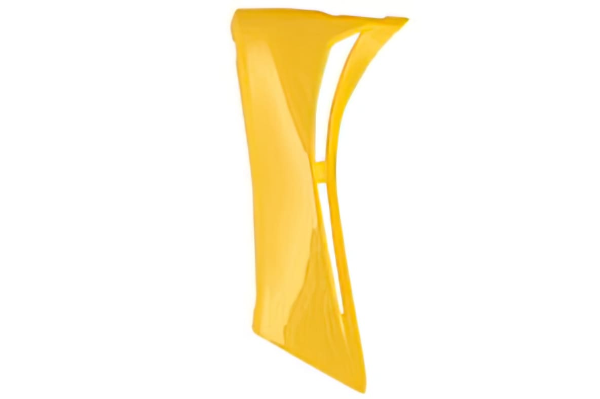 A367006L Rear fairing right TNT, Yamaha T-Max, yellow