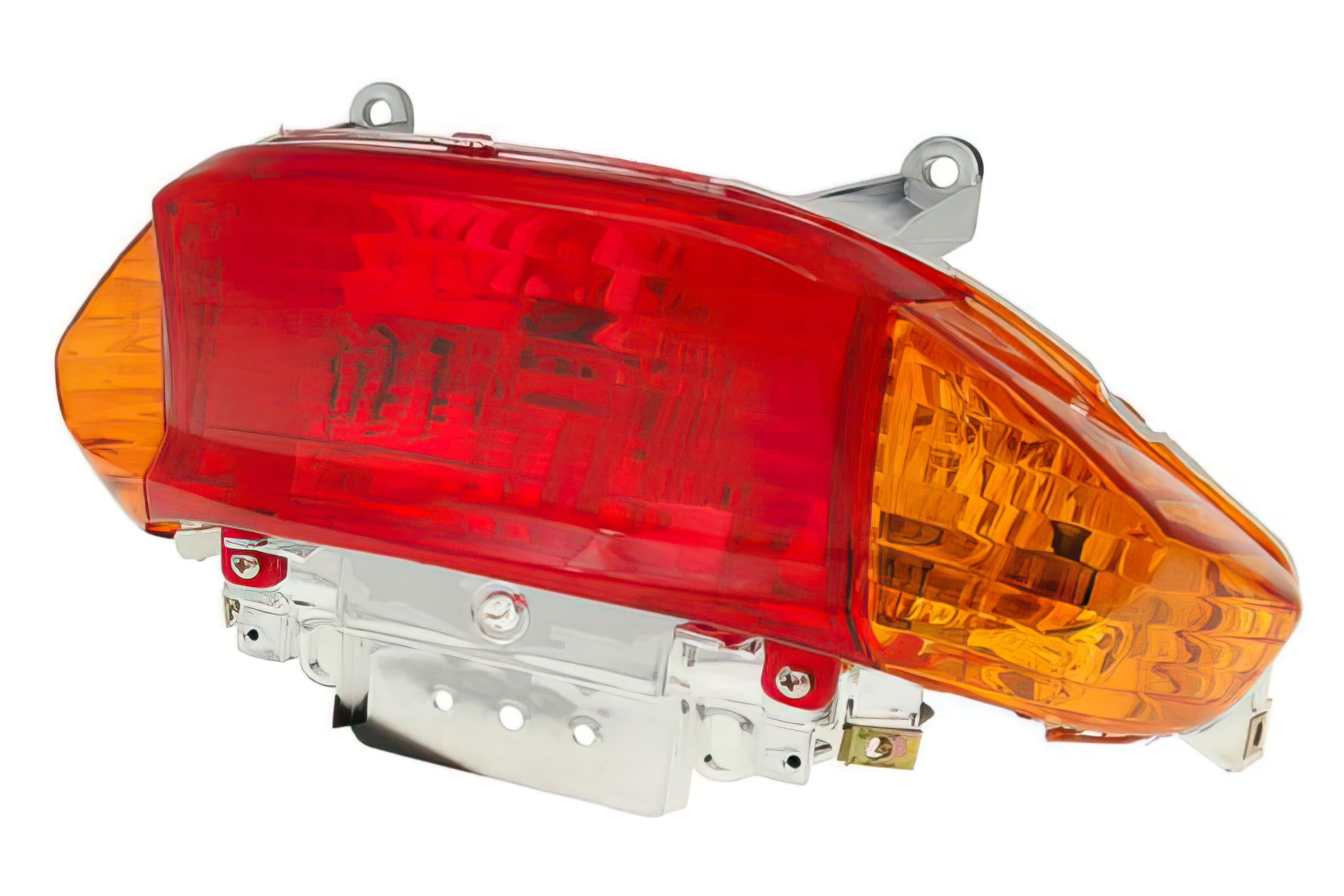 OE-GY6BT30001 Original spare part GY6 taillight, with orange indicators, 50cc (139QMB/QMA) CE approved