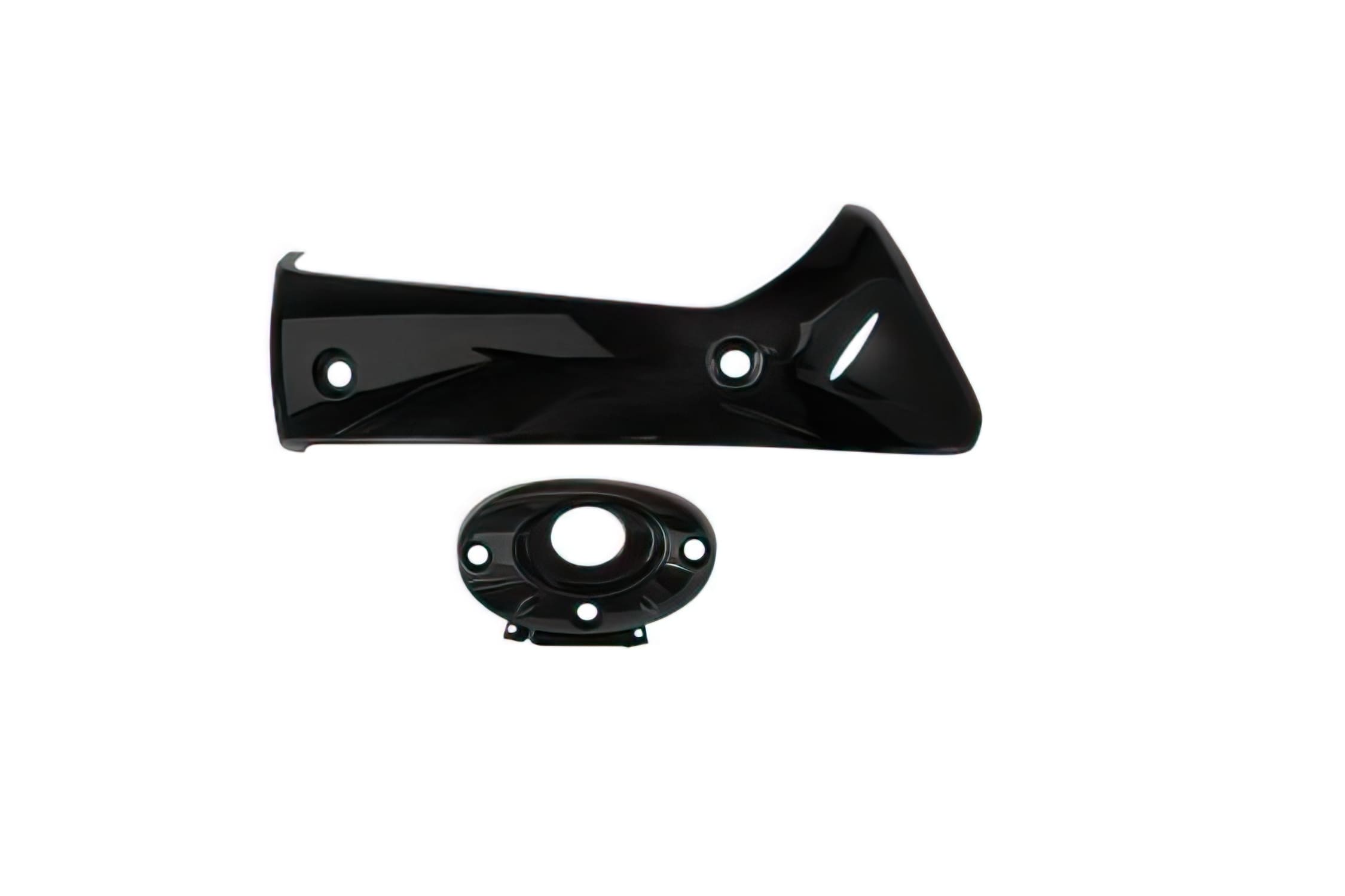 A368001G Protetzione Marmitta, nero, Honda SH 300cc (2007 - 2013)