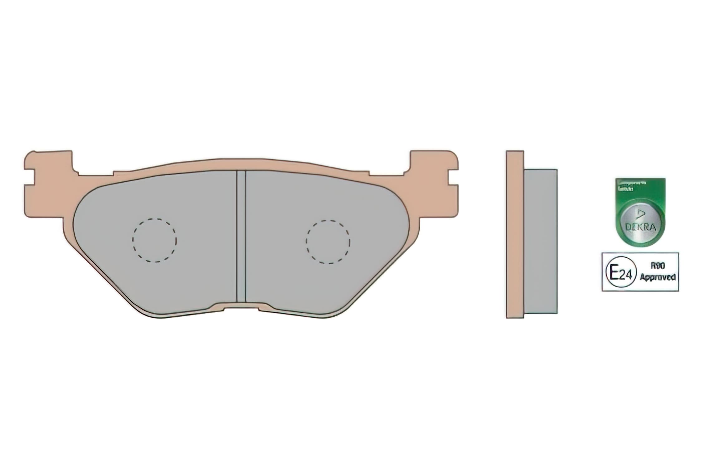 M6215030 Pastiglie freno Malossi MHR Synt Yamaha Tmax