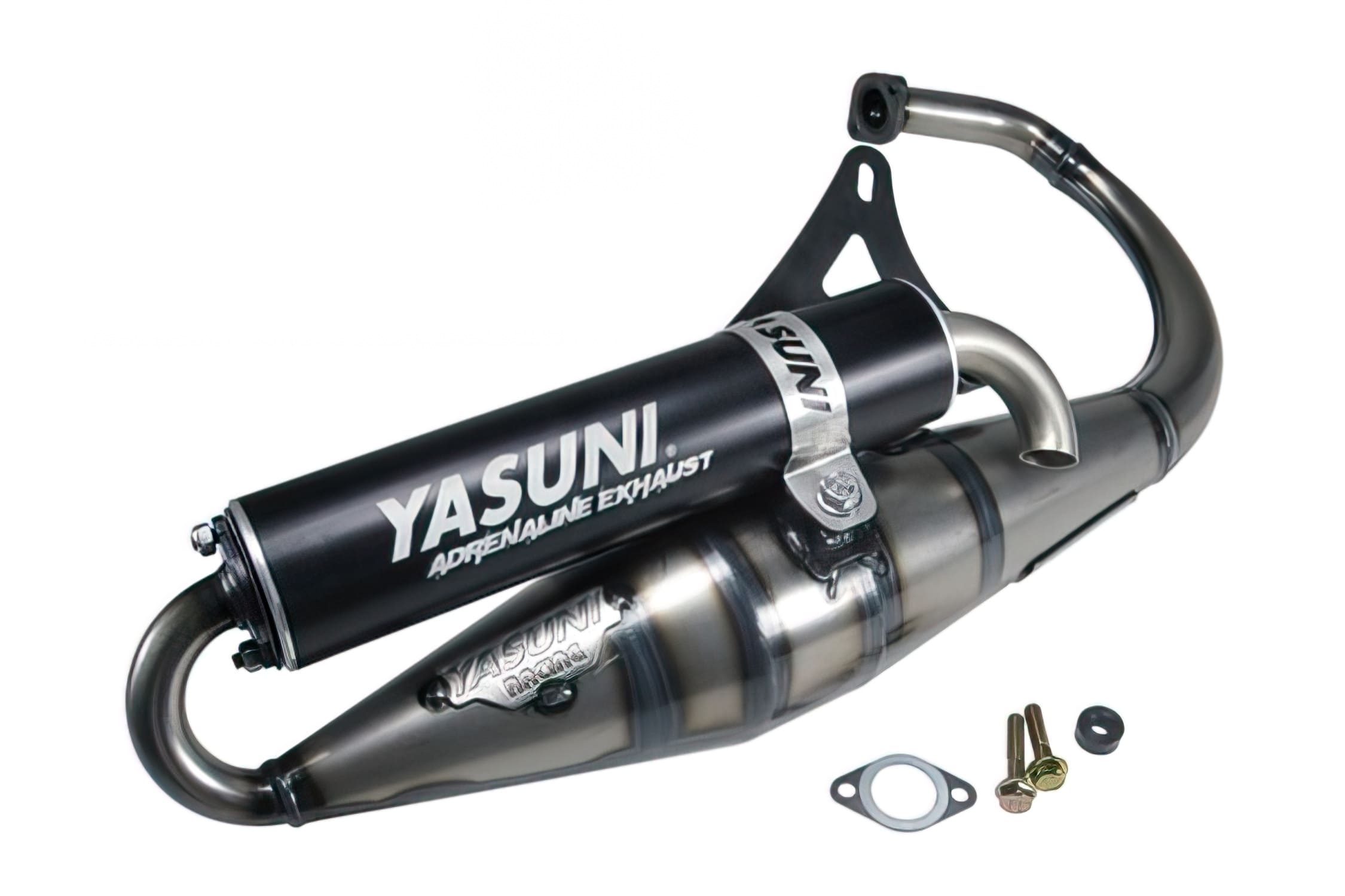 YAS306B Yasuni “Z Black” MBK Booster / Stunt Exhaust