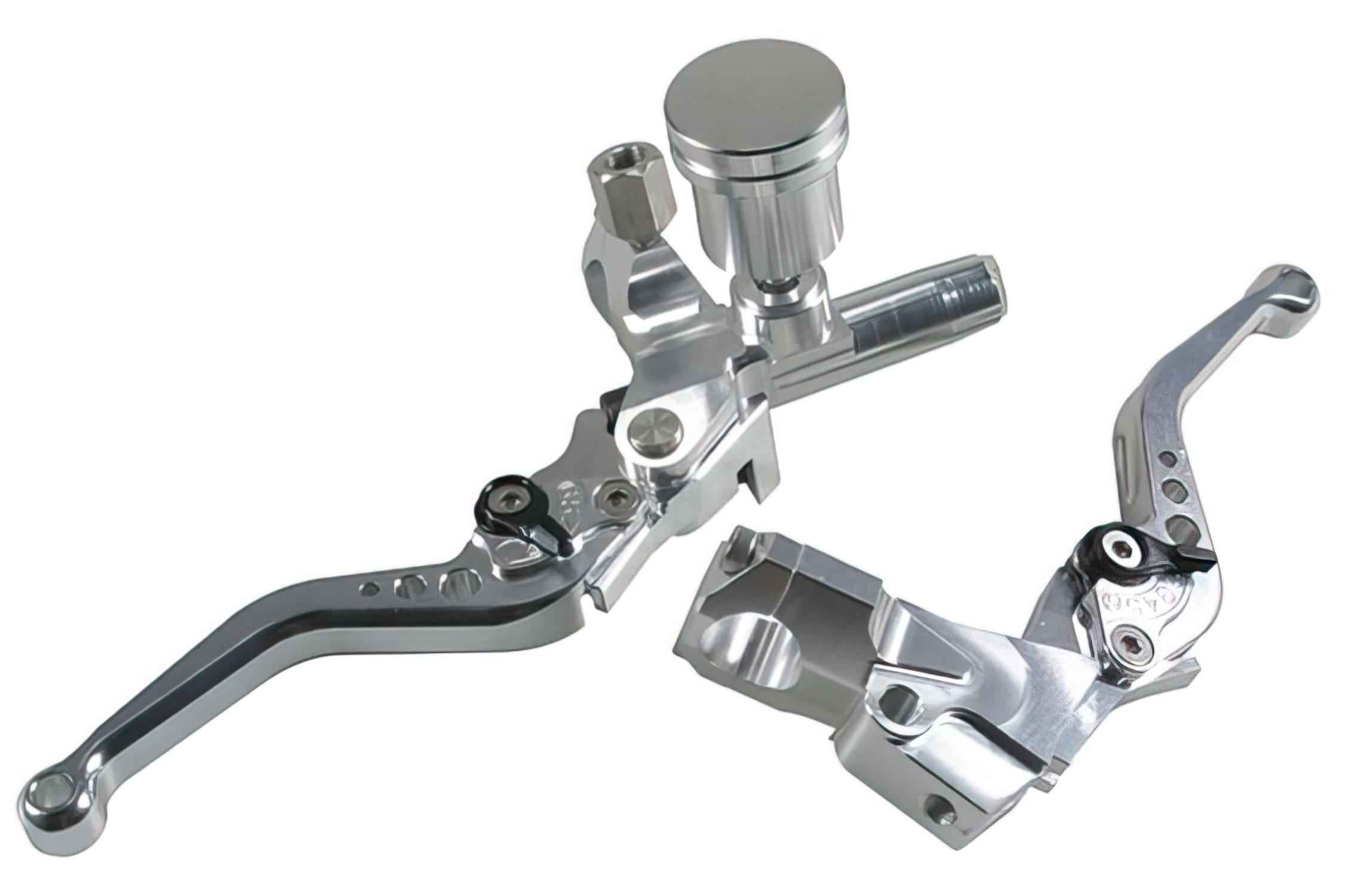 L-MTKT0983 Cable Brake Lever and Hydraulic Brake Pump MTKT CNC Chrome