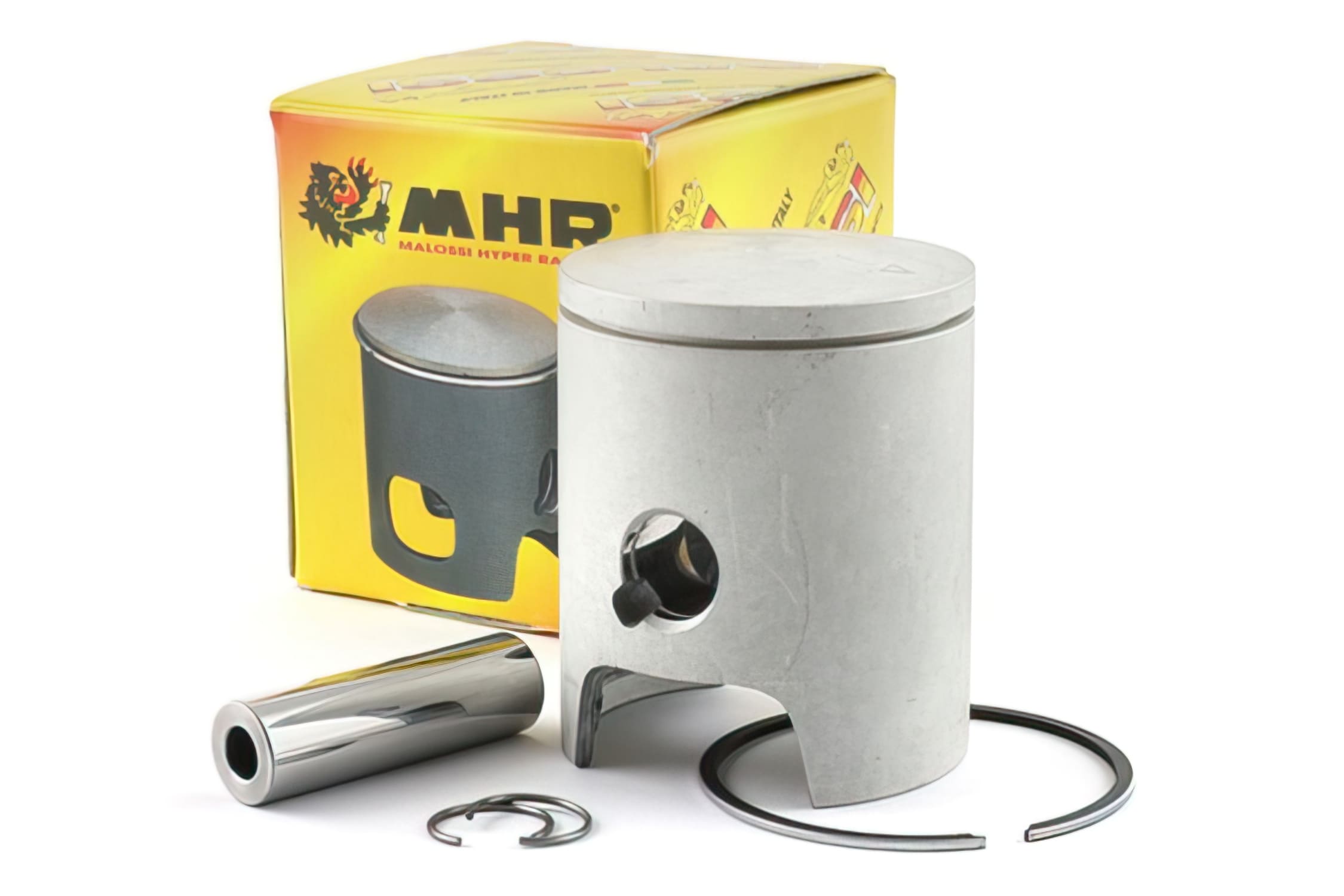 M348544 Piston Malossi MHR alu 50cc, d.40mm, Piston Pin 12mm, MBK Nitro / Piaggio NRG