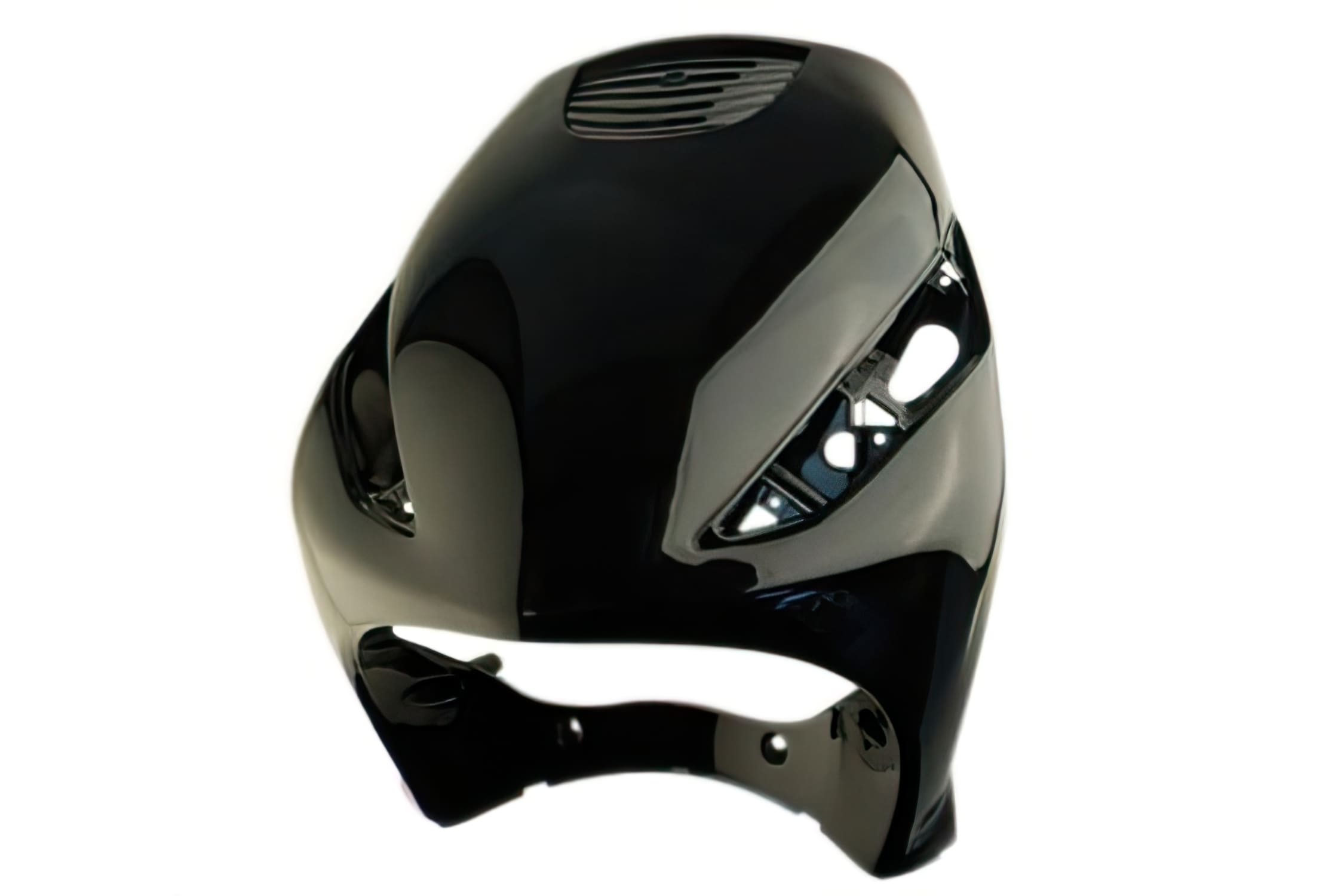 CGN480751 Front shield, Piaggio Zip II, glossy black, painted