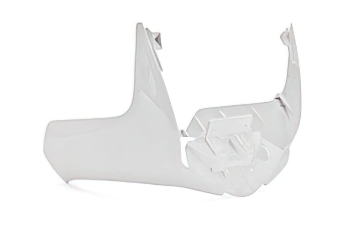 A366867B Footrest behind front wheel MBK MachG/Yamaha Jog R, white