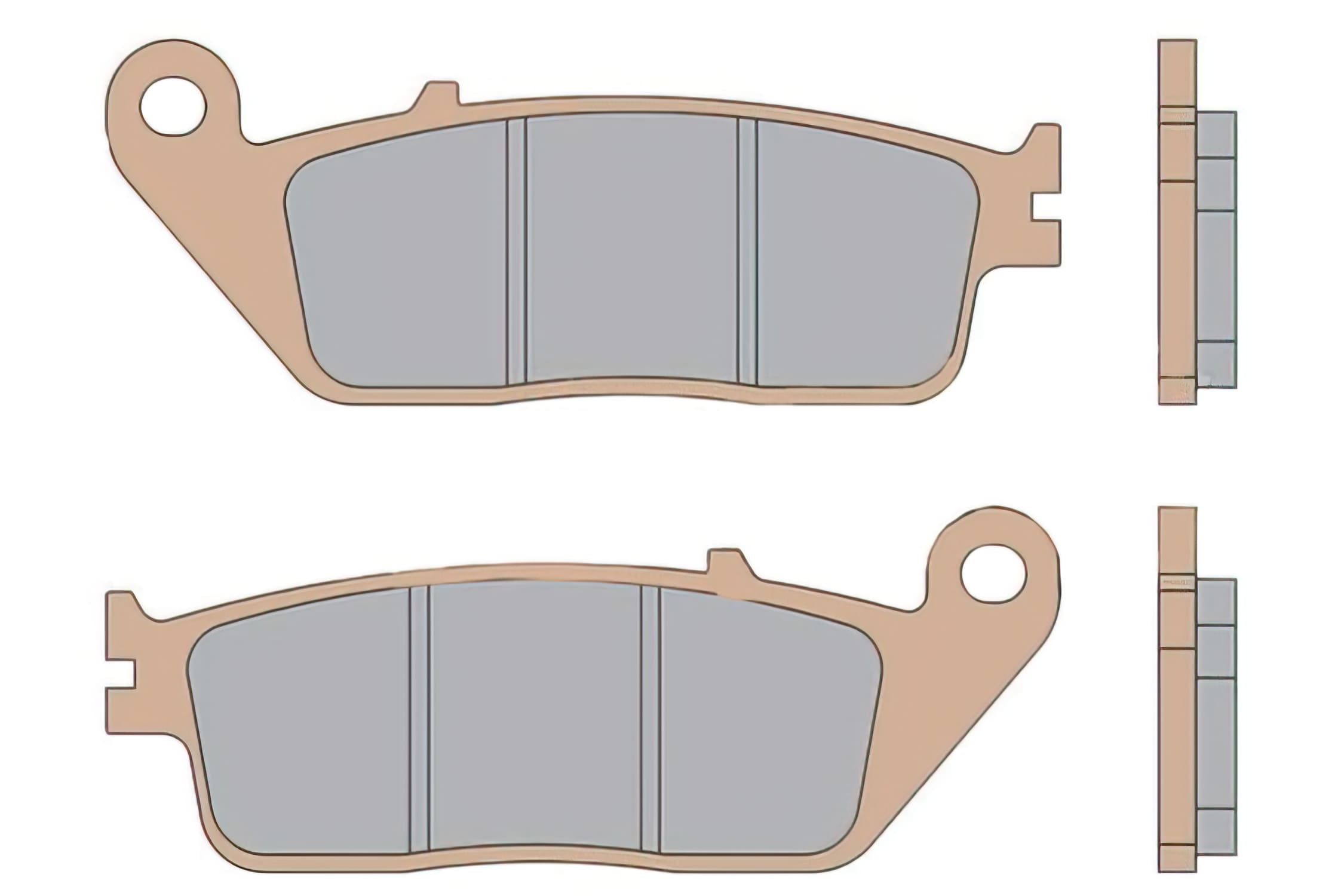 M6215027 Pastiglie freno Malossi MHR Synt Yamaha Xmax