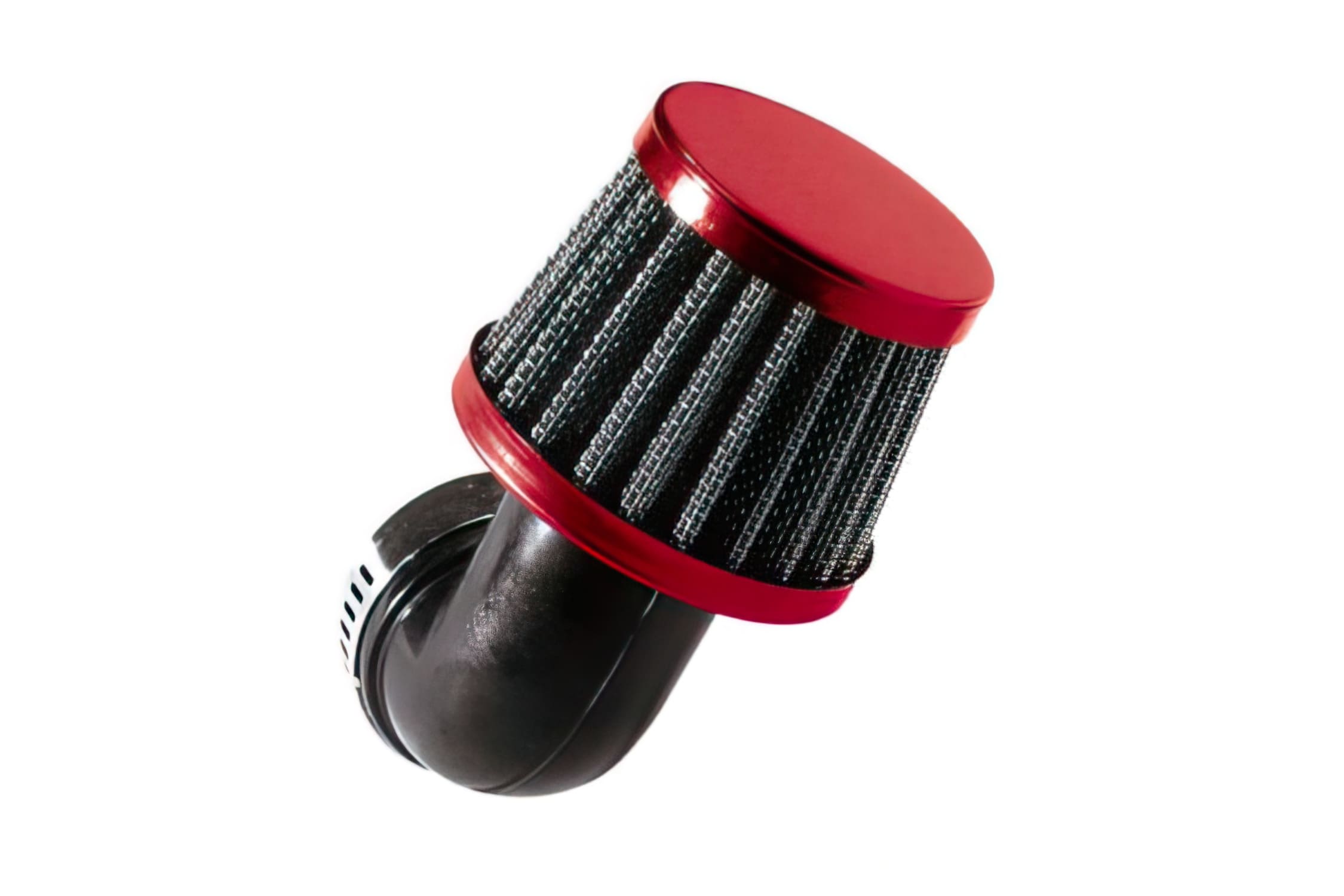 CGN328091 Air Filter D.28-35, conical, 90° inclined, red