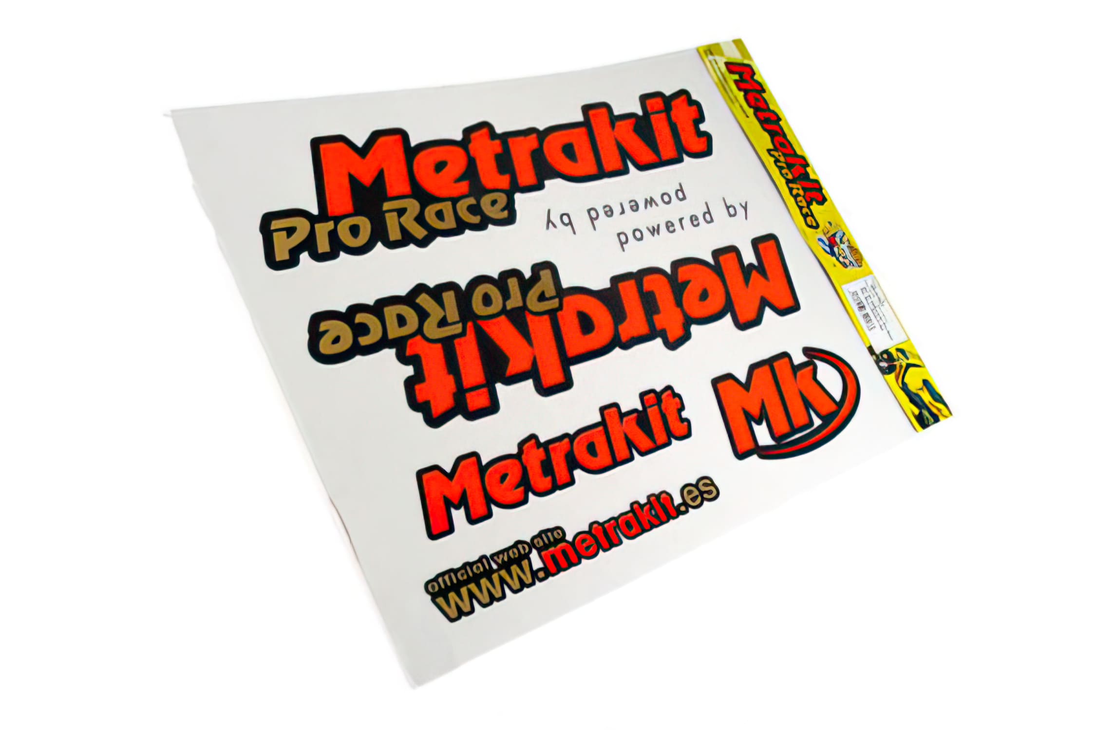 MK98027022 Metrakit Pro Race Sticker Set (x2) 35x45cm