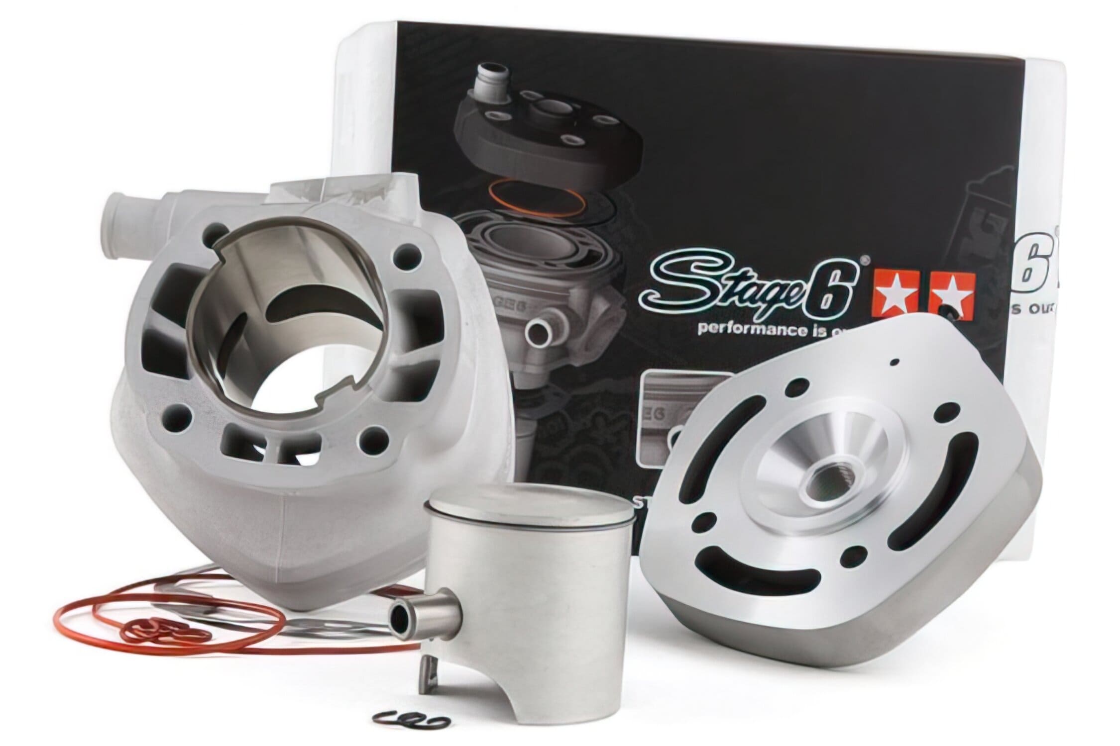 s6-7416602 gruppo termico stage6 sport pro 70cc d.47,6 minarelli orizzontale h2o sp.10 alluminio mkii