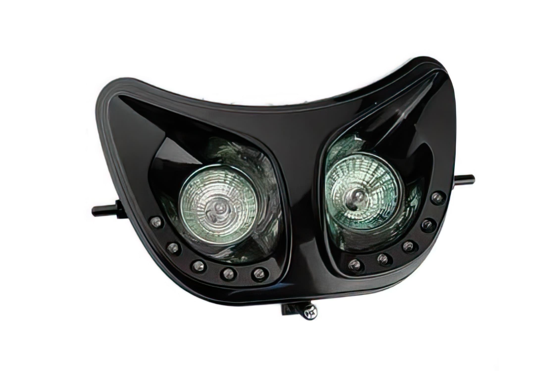 CGN480250 Tun'R LED Double Headlight Mask Derbi Senda, black