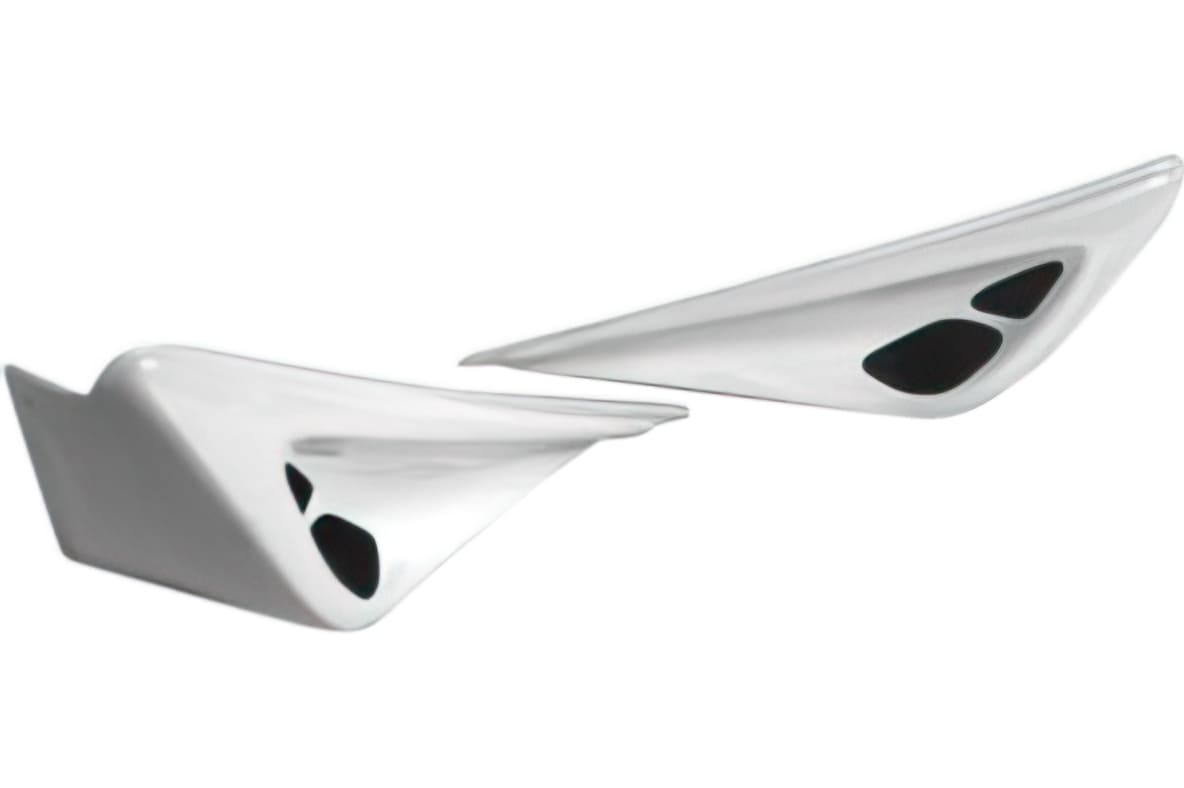 L-BCD617 Spoiler Laterale BCD, MBK Stunt / Yamaha Slider, bianco BDC00501