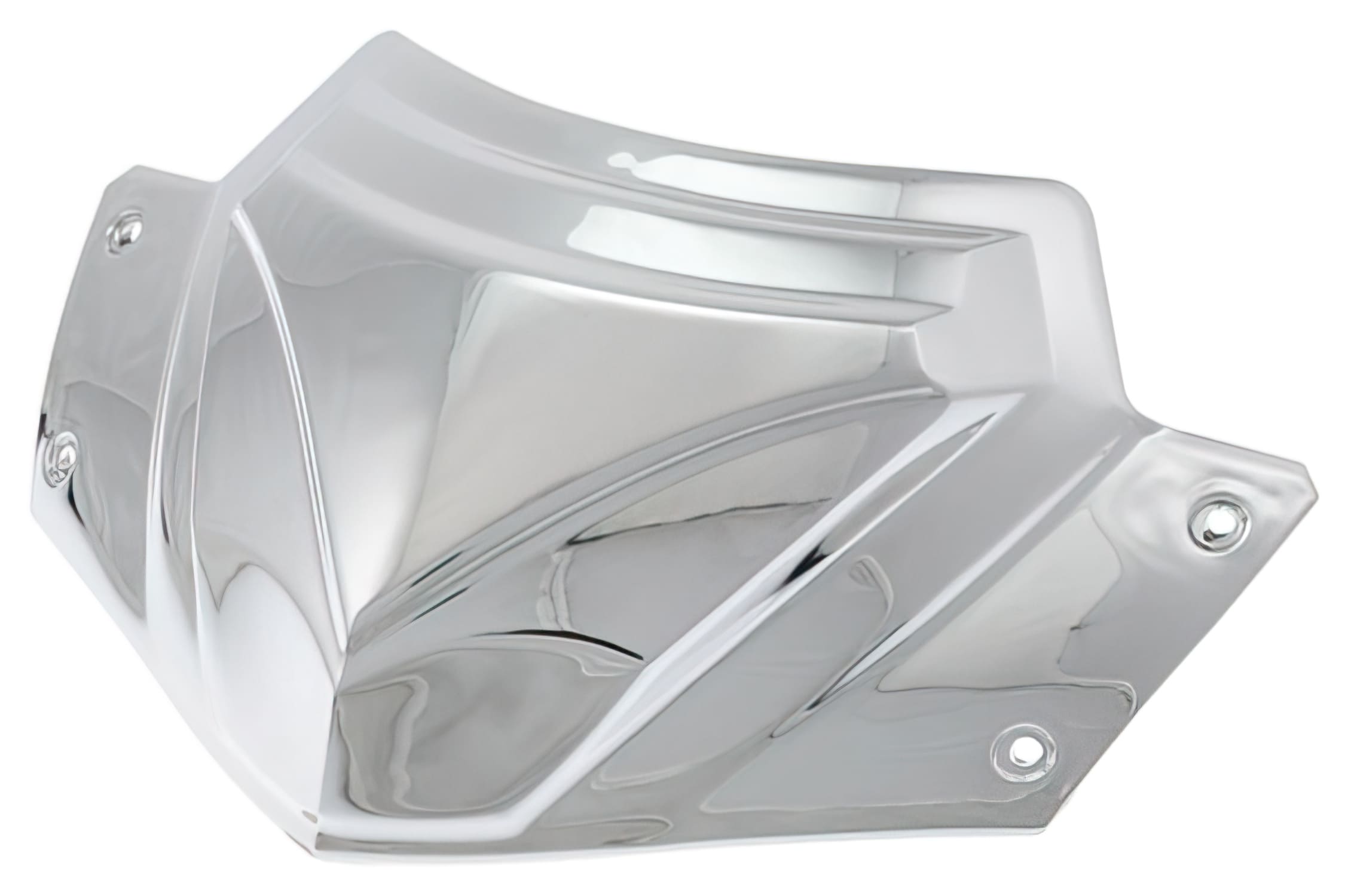 STR-512.08/CR STR8 Windshield, Aprilia SR Factory, Chrome