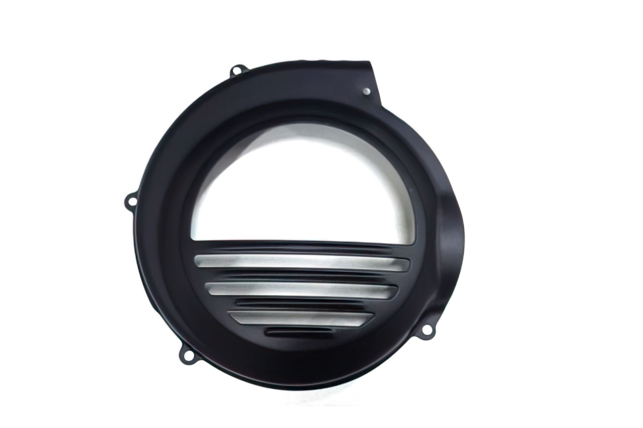 R142580101 Copri Ventola RMS, nero, Vespa PX 125 - 150cc / PE 200cc (VNX-VLX-VSX-VNX2-VLX2-VSX2)