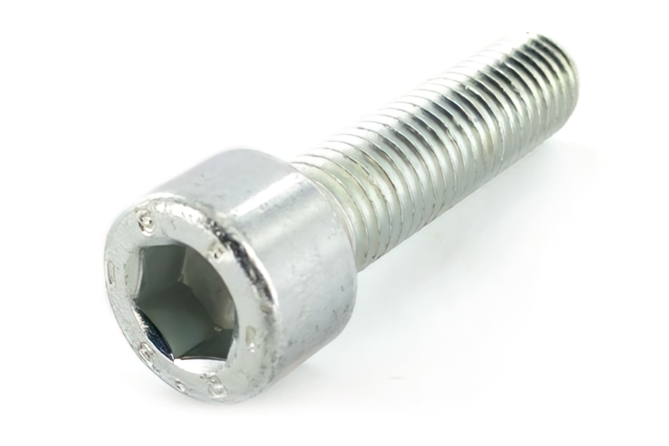 MF96.90022 Screw M10x40, Zinc plated steel, DIN 912, Shock absorber top - Minarelli