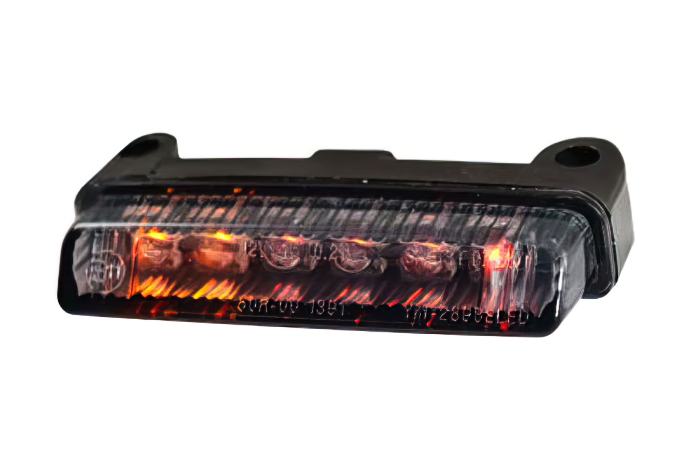 CGN490445 Universal LED Tail Light with Indicators - Black Gradient CE Approved