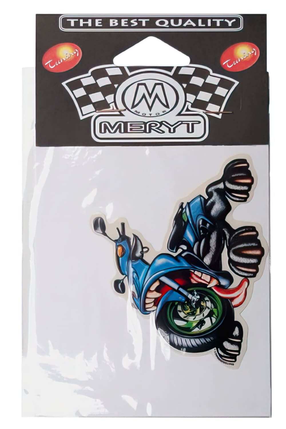 STICK-1328 Meryt creature scooter sticker (10cm)