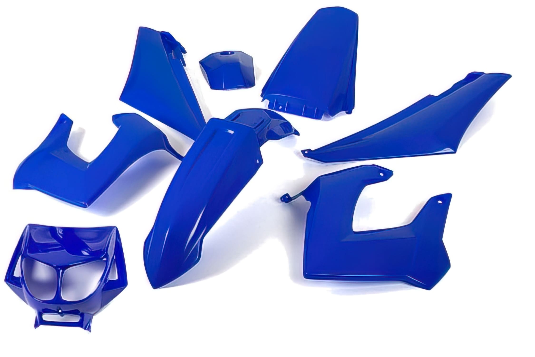 STR-994/BL 8-piece fairing kit blue Derbi X-treme up to 2011