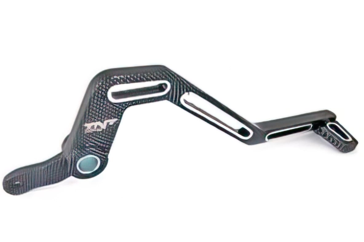 A280091C Brake Lever Drum Brake, carbon look, Peugeot XP6 / X-Limit