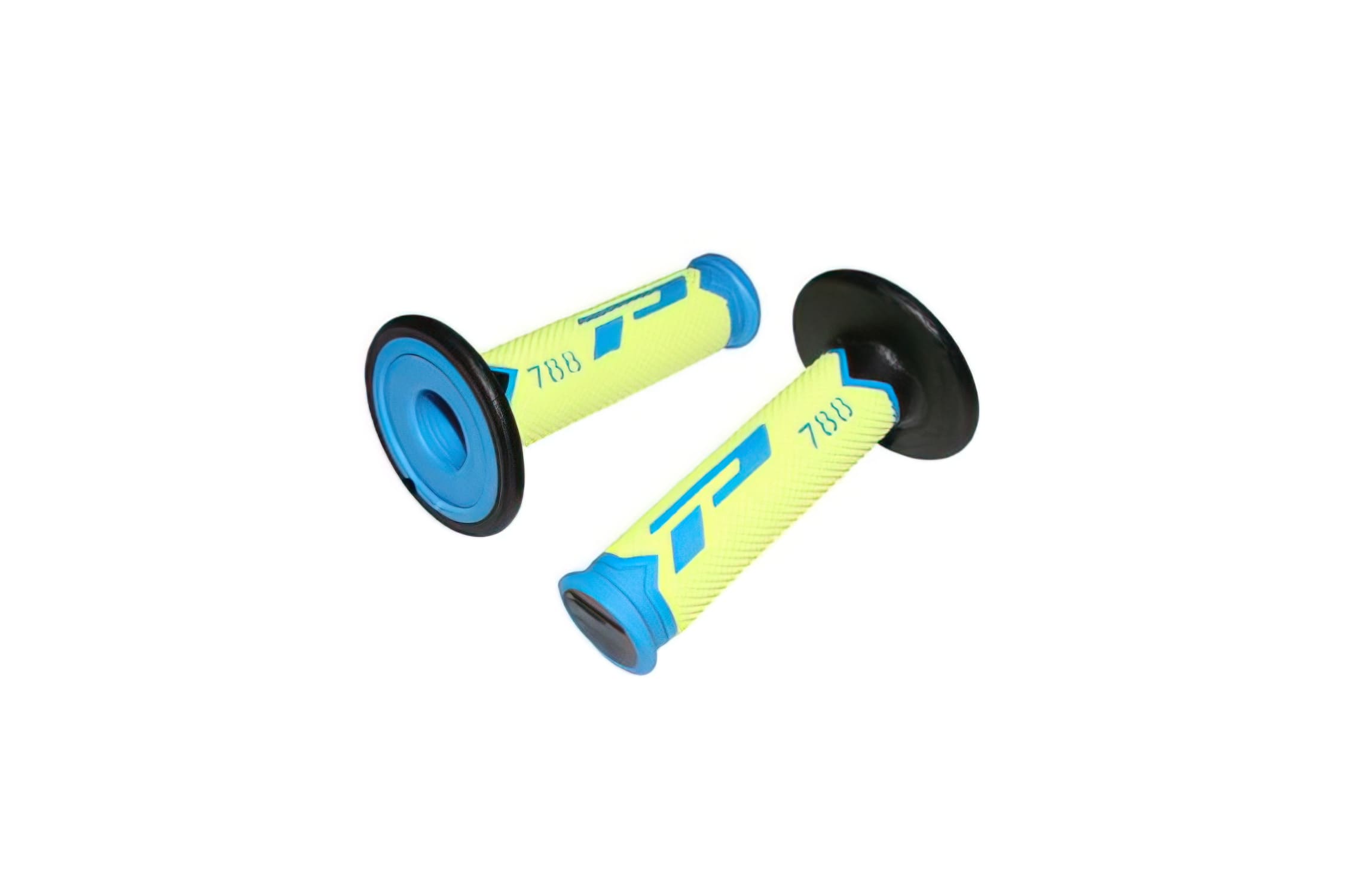 PG788-14 ProGrip 788 triple density grips blue / neon yellow / black