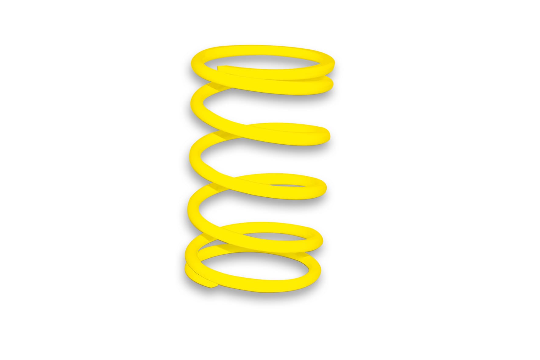 2911266.Y0 MALOSSI YELLOW VARIATOR CONTRAST SPRING PEUGEOT DJANGO 150 4T EURO 3 (XS1P57QMJ-2B) (EXTERNAL D. 57.50X120 MM - D. FI