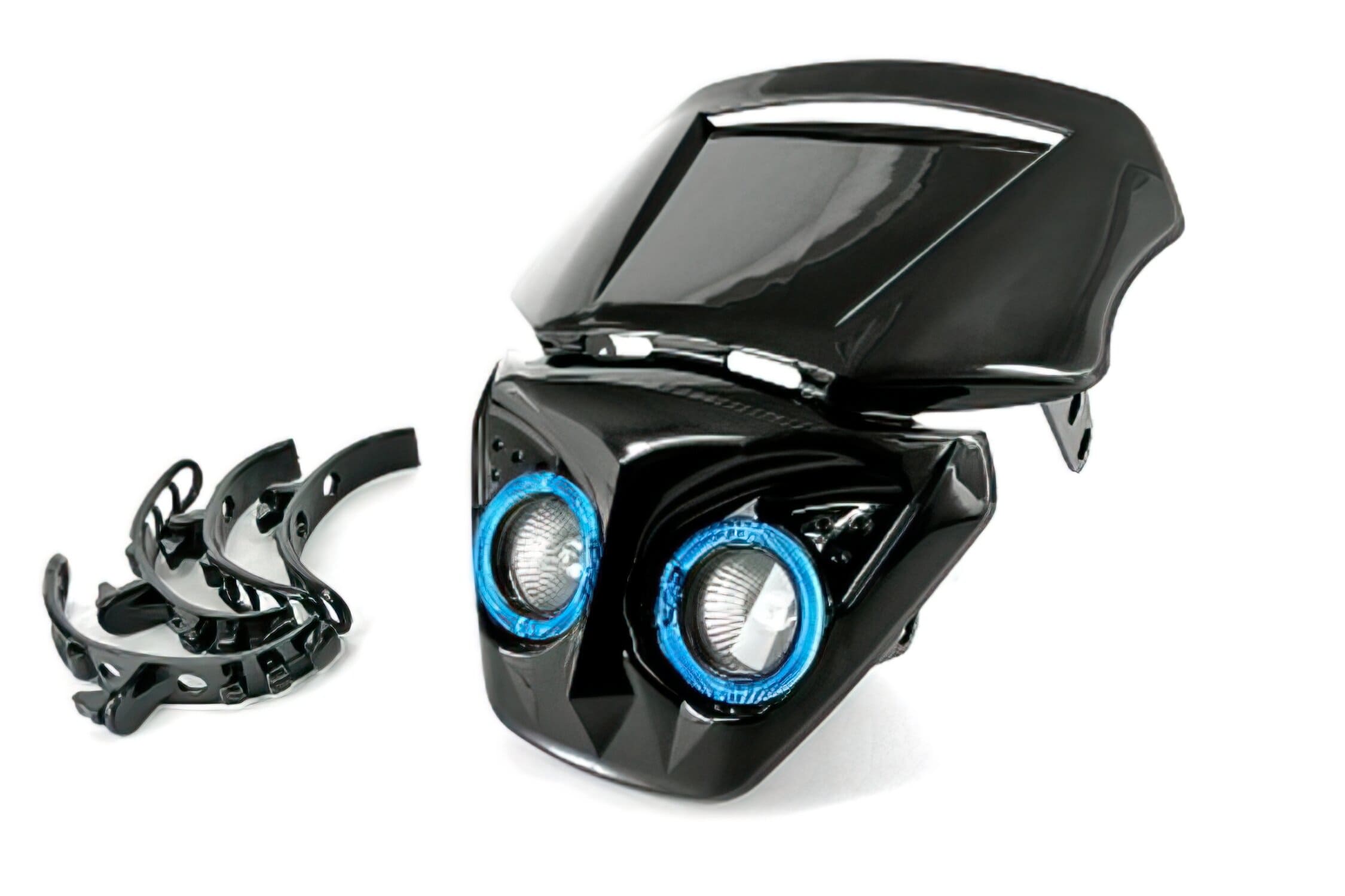 A448138 Transformer Headlight Mask Black