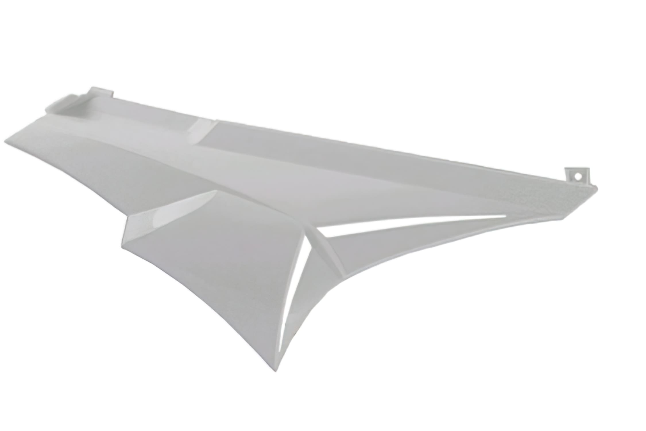 A350001C Rear side panel right, Derbi Senda DRD/Xtrem (after '3) white