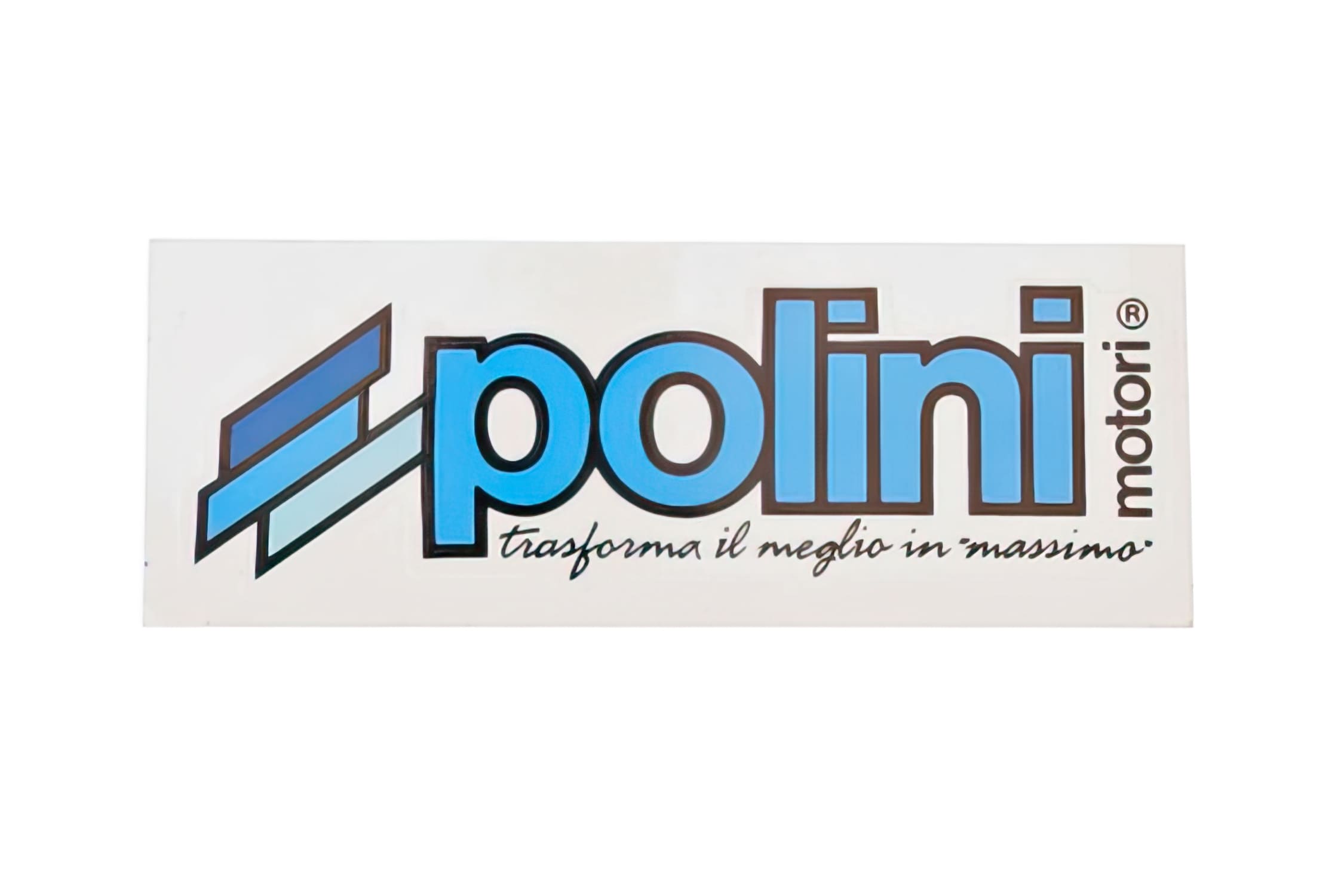 P097.0032 Adesivo Polini , Logo, 23 x 8 cm