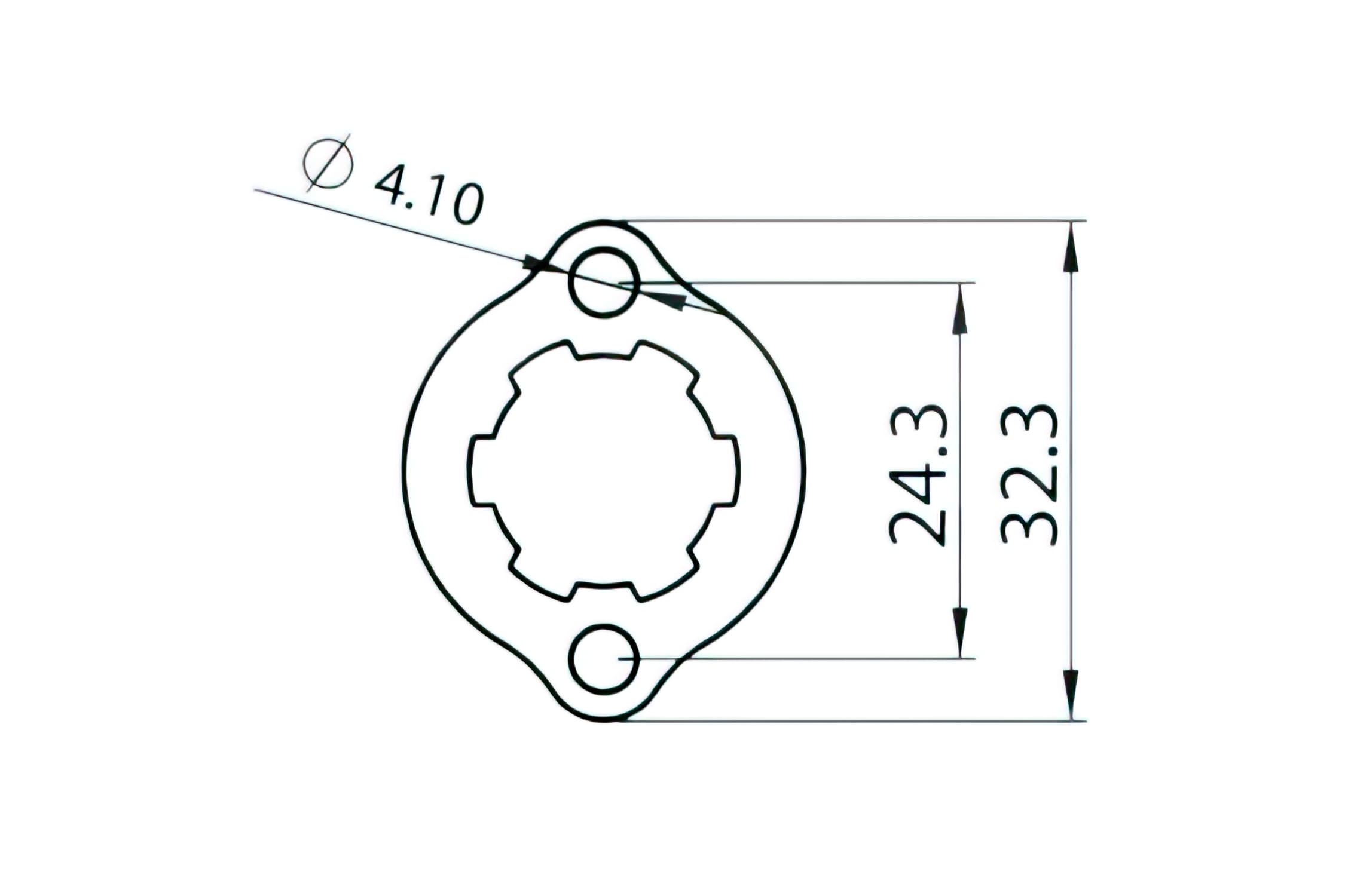 CGN490398 Sprocket Support 11 Teeth special Derbi Euro 2 / Euro 3