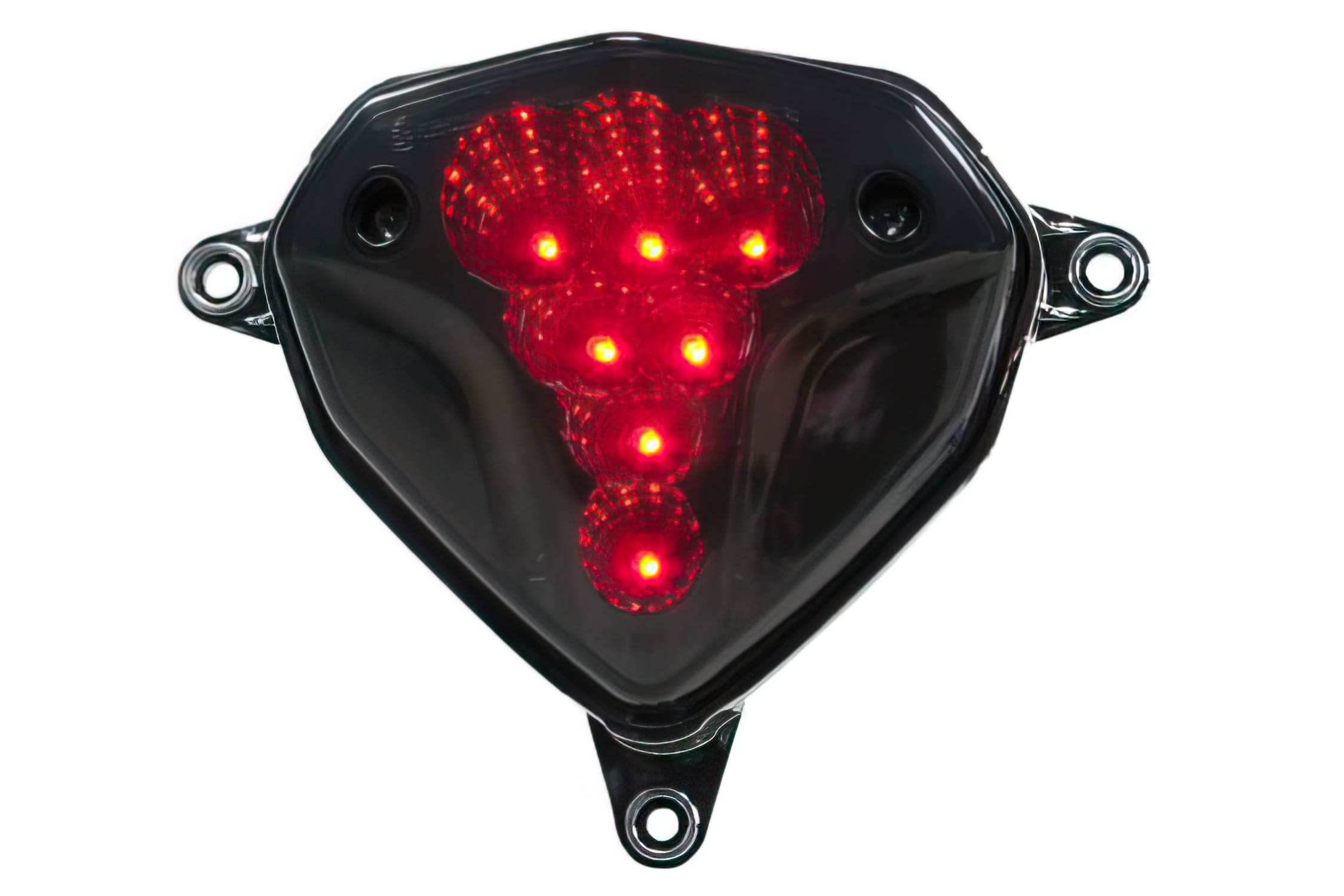 STR-656.10/CE Black Line LED Taillight with Indicators MBK Nitro / Aerox (from 2013) CE approved