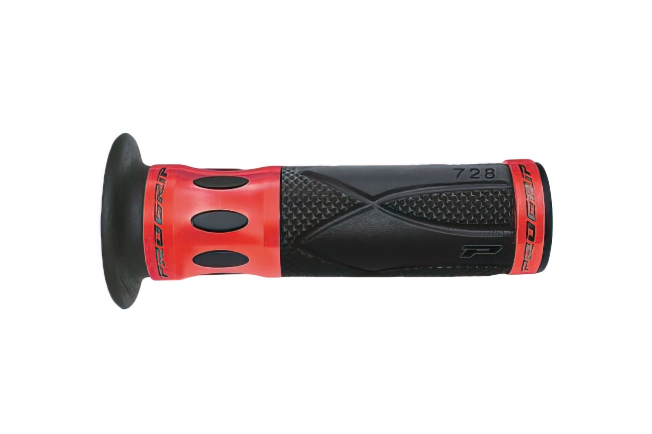 PG728-02 Manopole ProGrip Road 728 nero/rosso