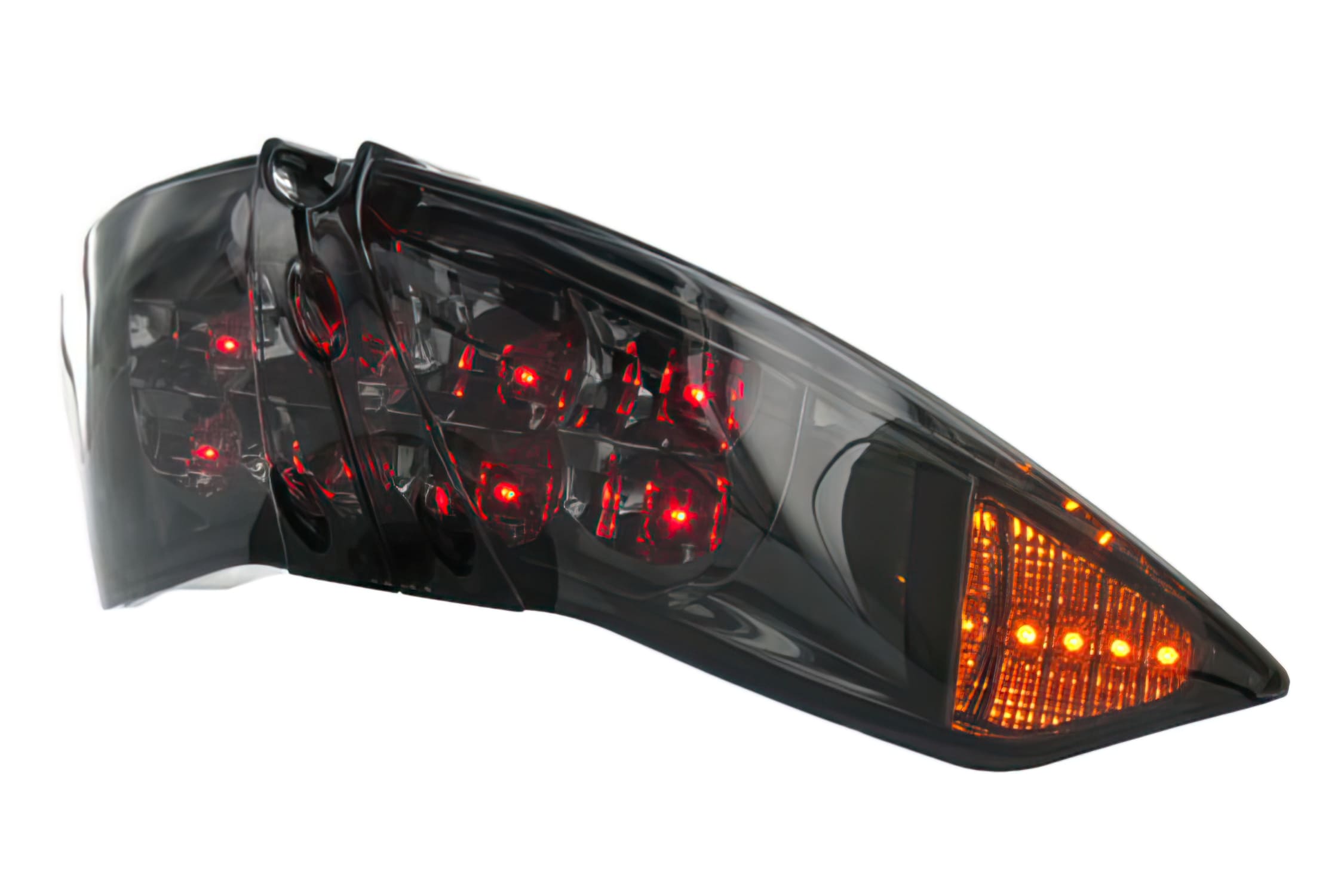 STR-656.08/CE LED Taillight and Indicators Black Line Peugeot Jet Force CE Approved