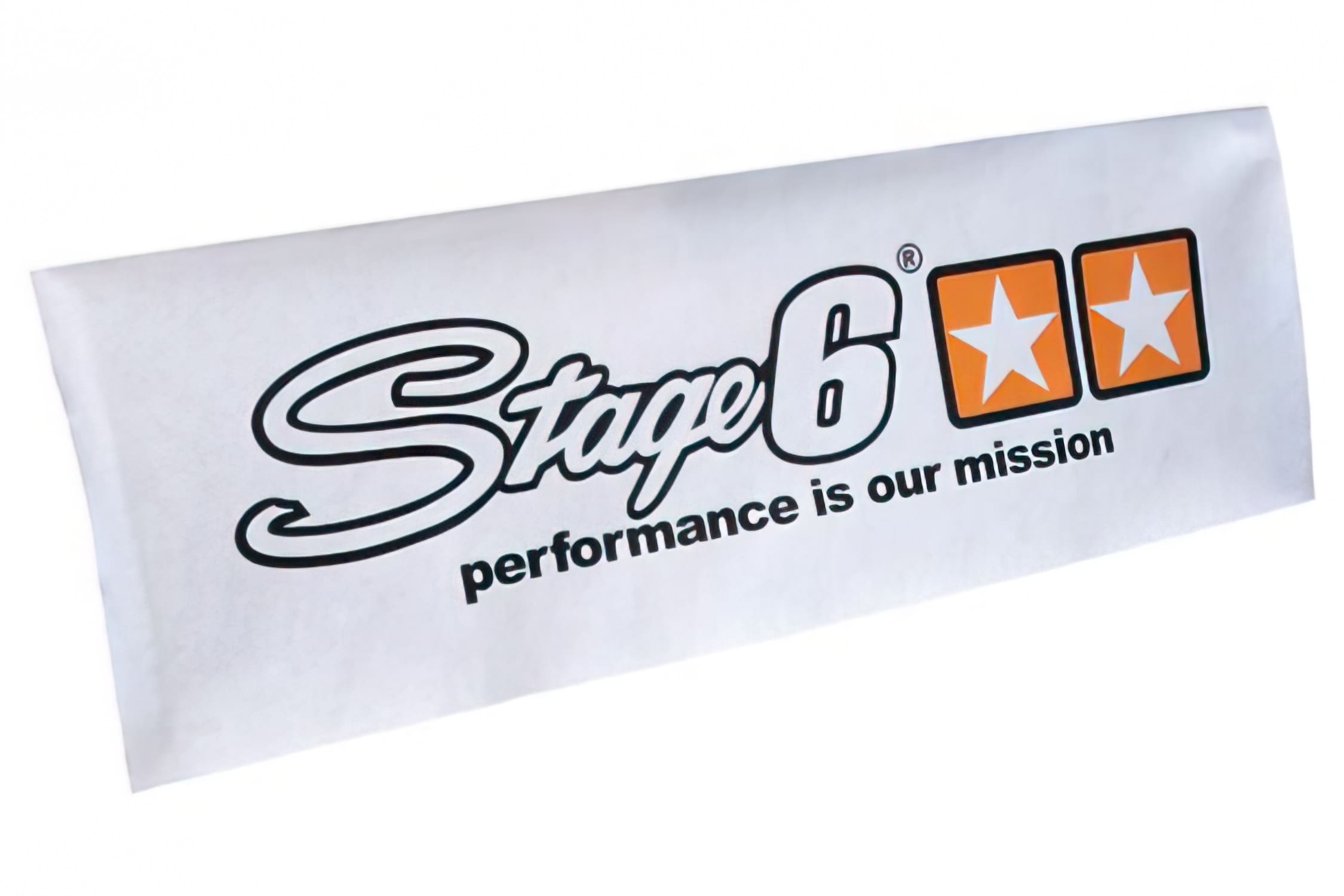 S6-0571/WH Banner Stage6, 70x200cm, Fleece, non forato, bianco