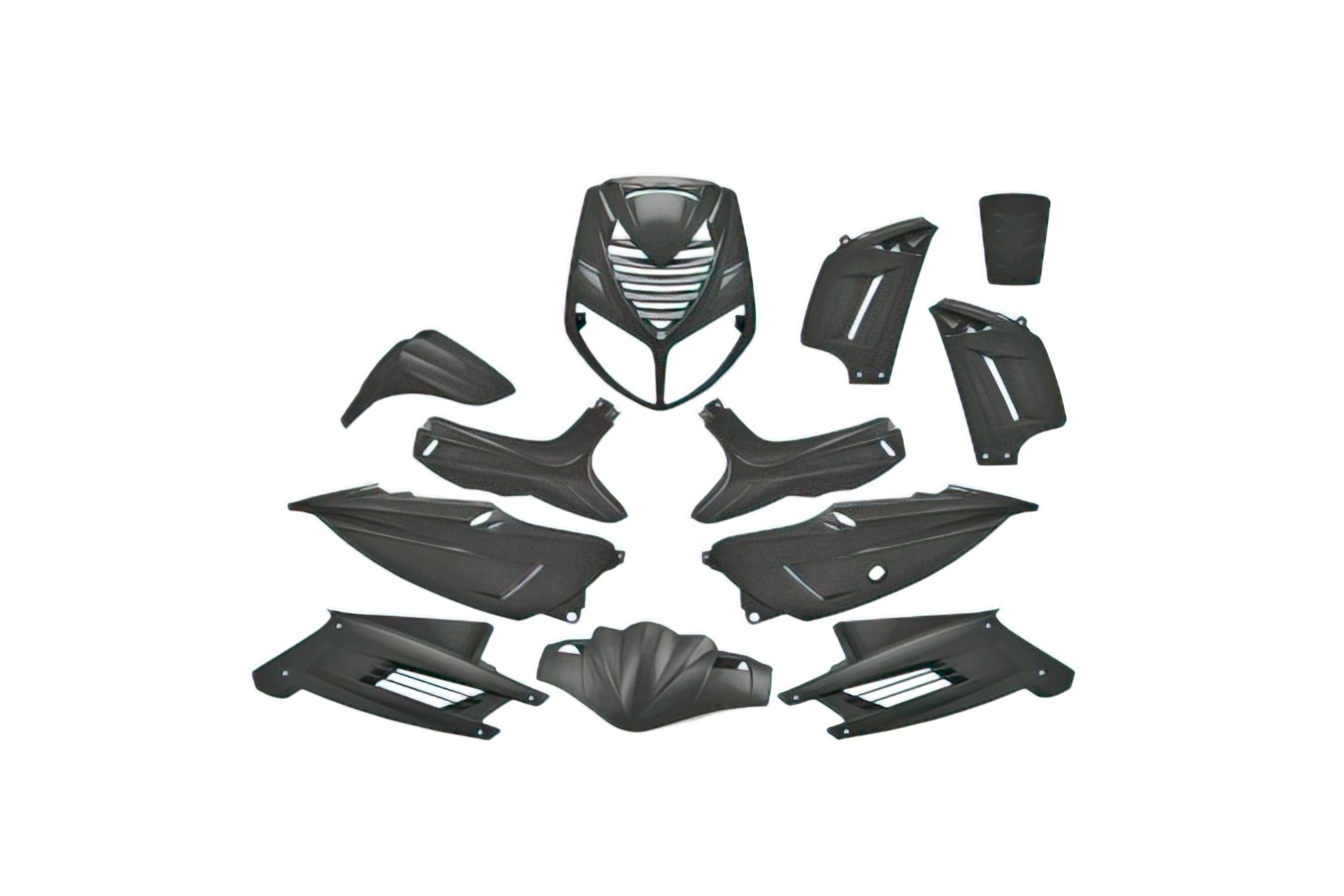 A366880 Kit carena 13 pezzi nero Peugeot Speedfight 2